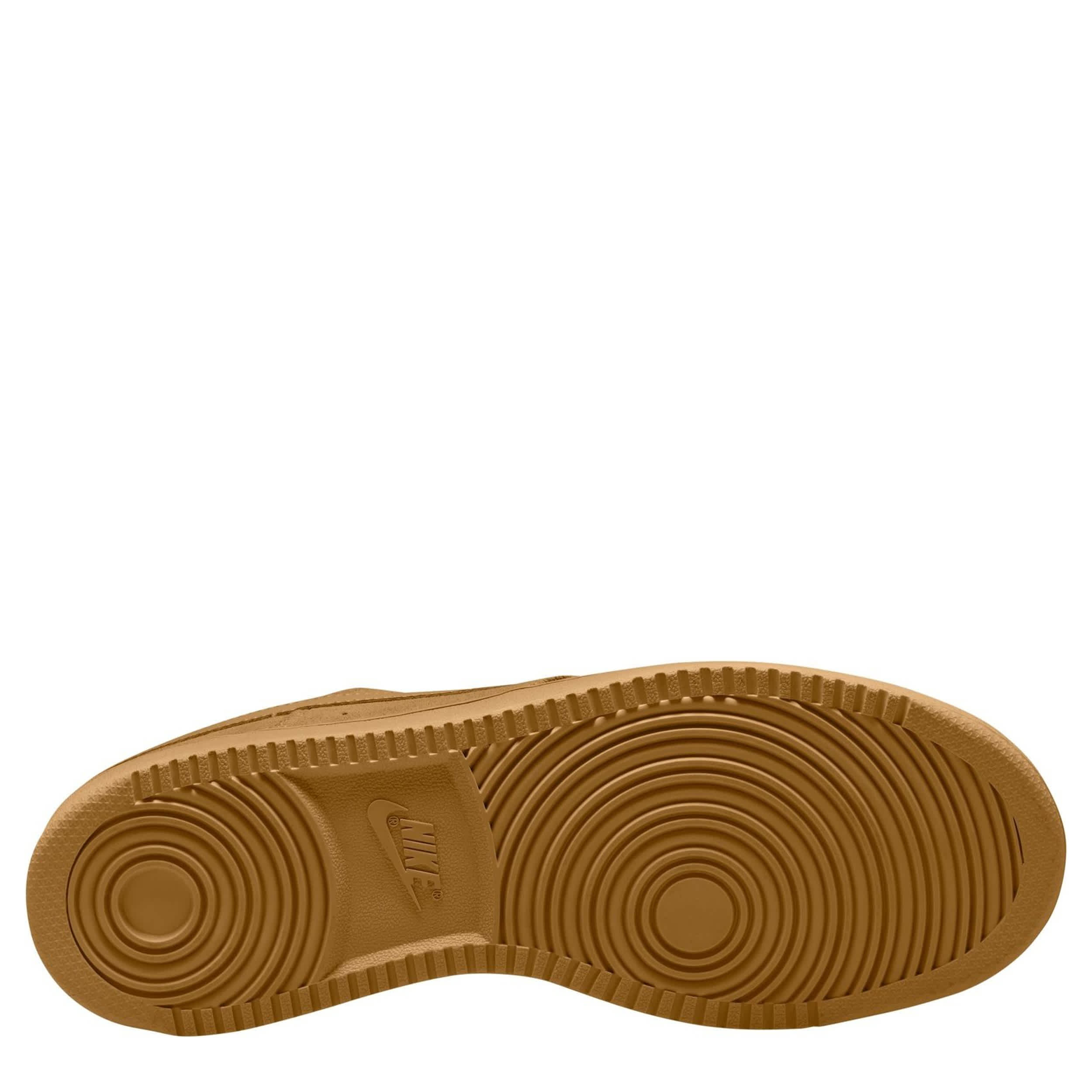 NIKE-MENS COURT VISION LOW SNEAKER-WHEAT & WHEAT