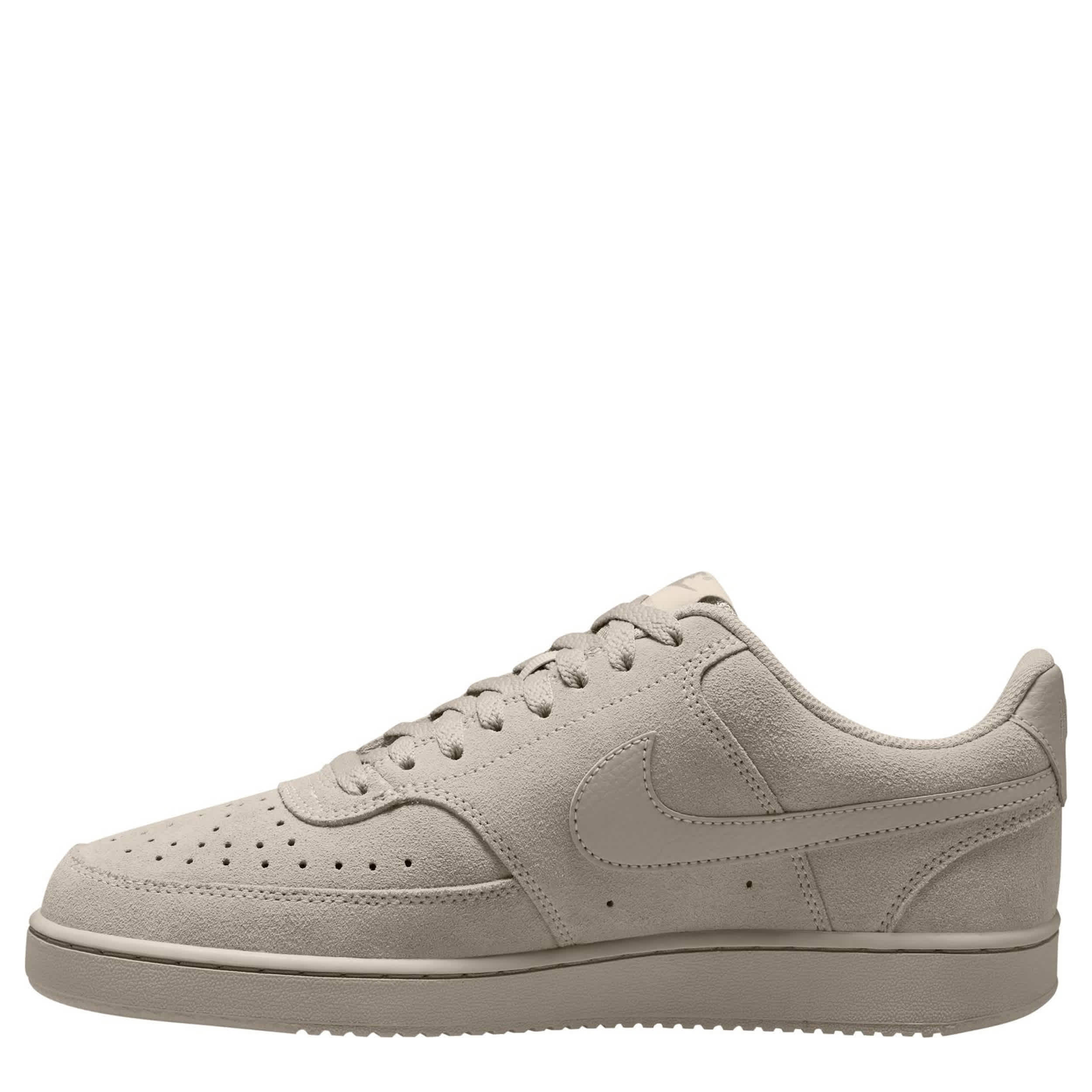 NIKE-MENS COURT VISION LOW SNEAKER-GREY & GREY