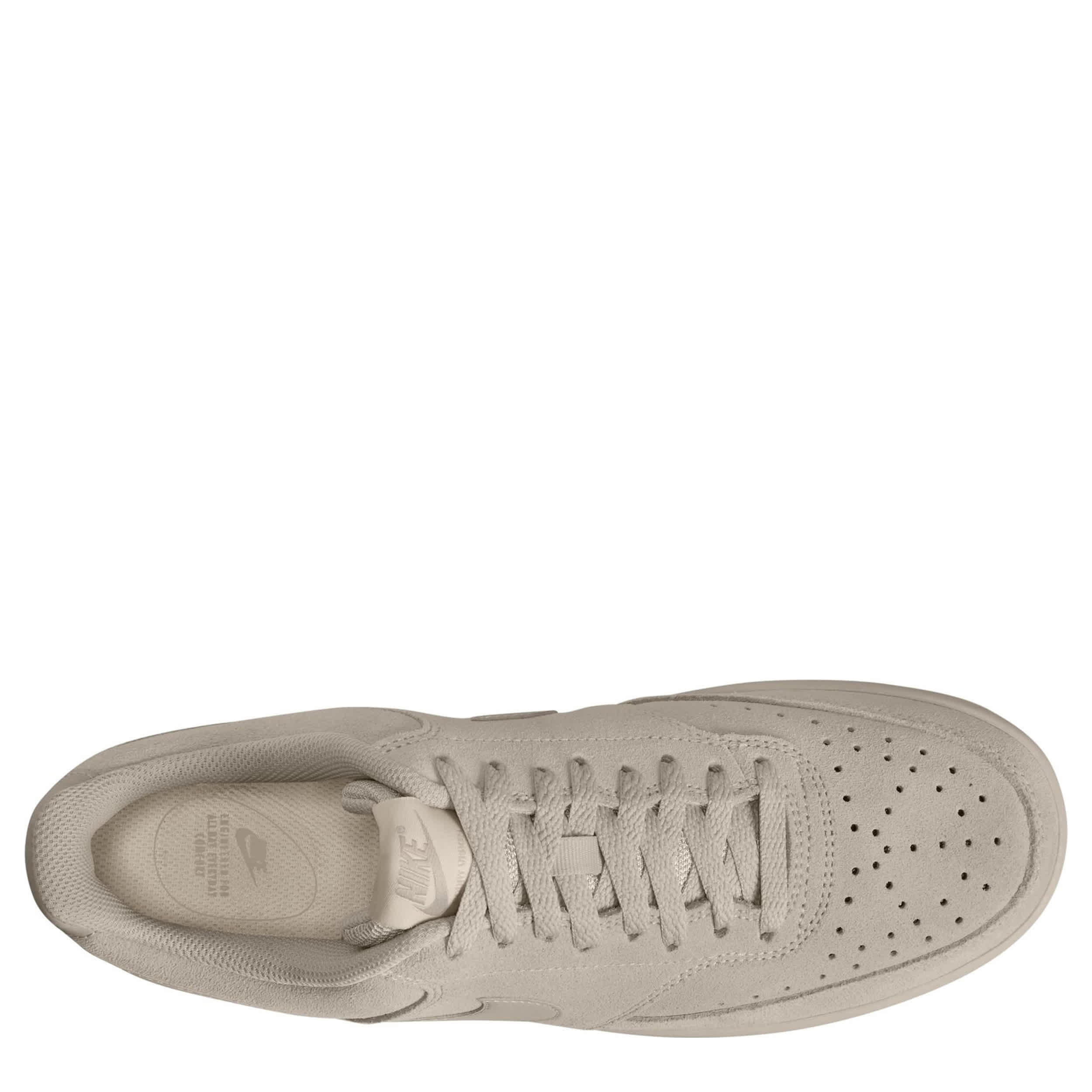 NIKE-MENS COURT VISION LOW SNEAKER-GREY & GREY