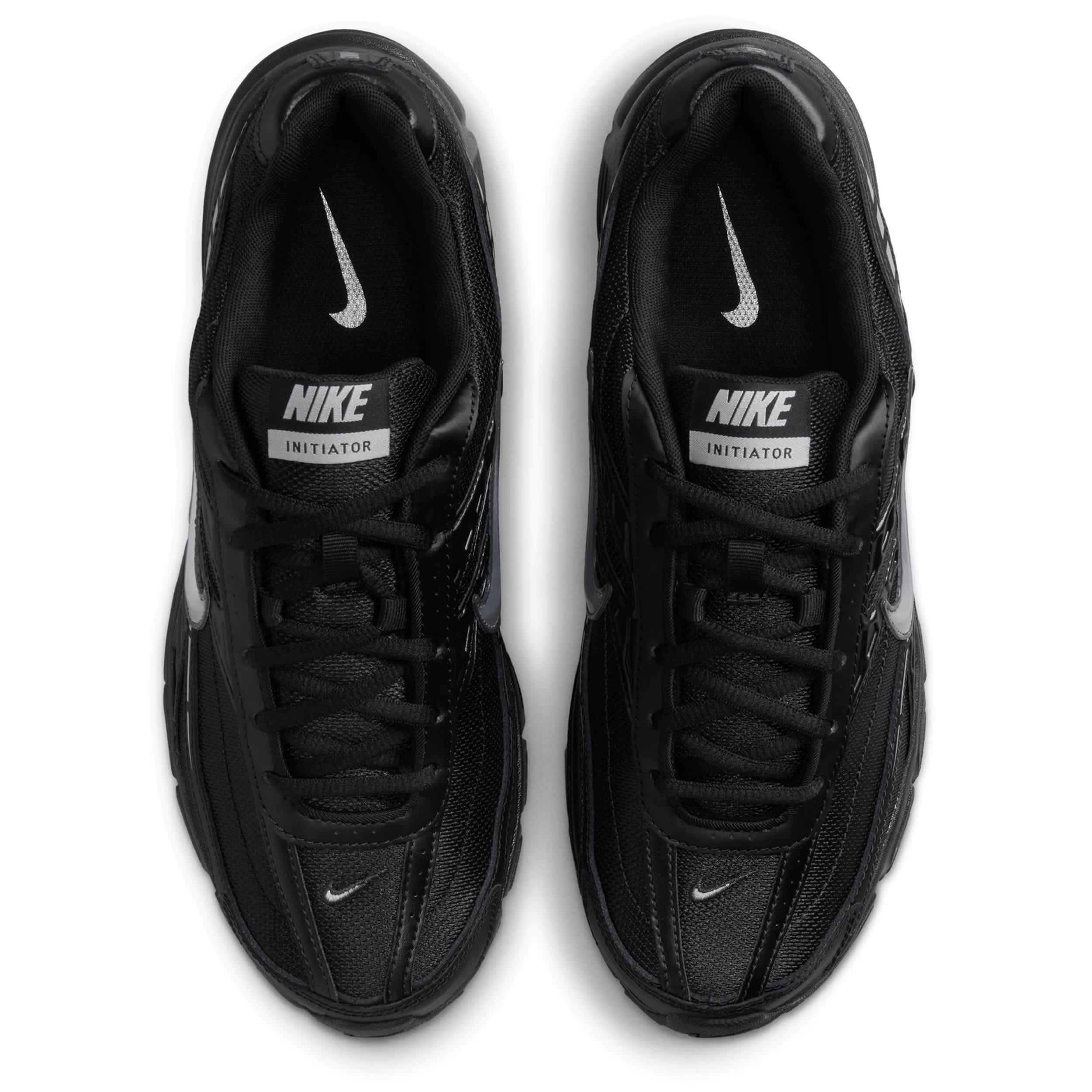 NIKE-MENS INITIATOR SNEAKER-BLACK & SILVER