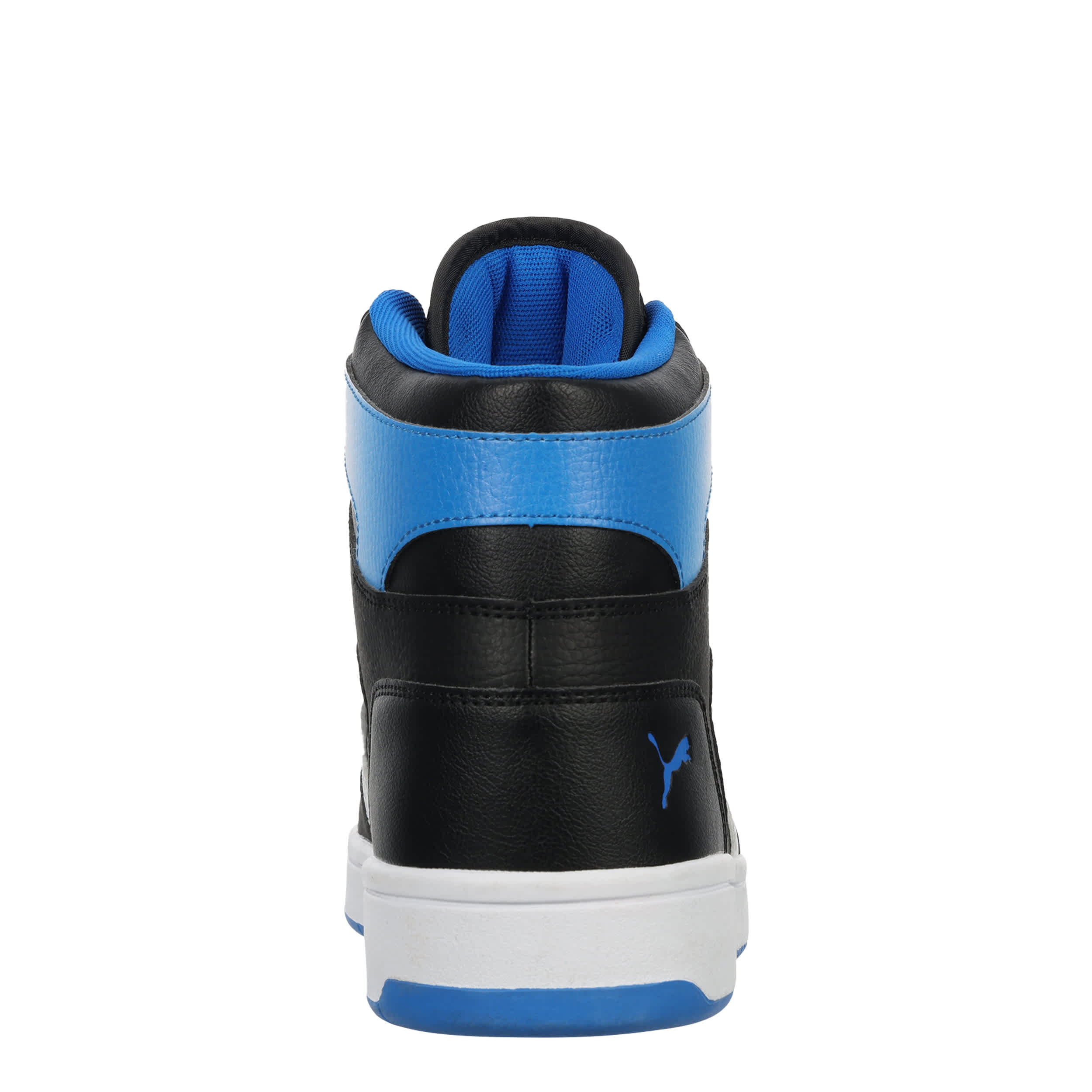 PUMA-MENS REBOUND LAYUP SNEAKER-BLACK & BLUE