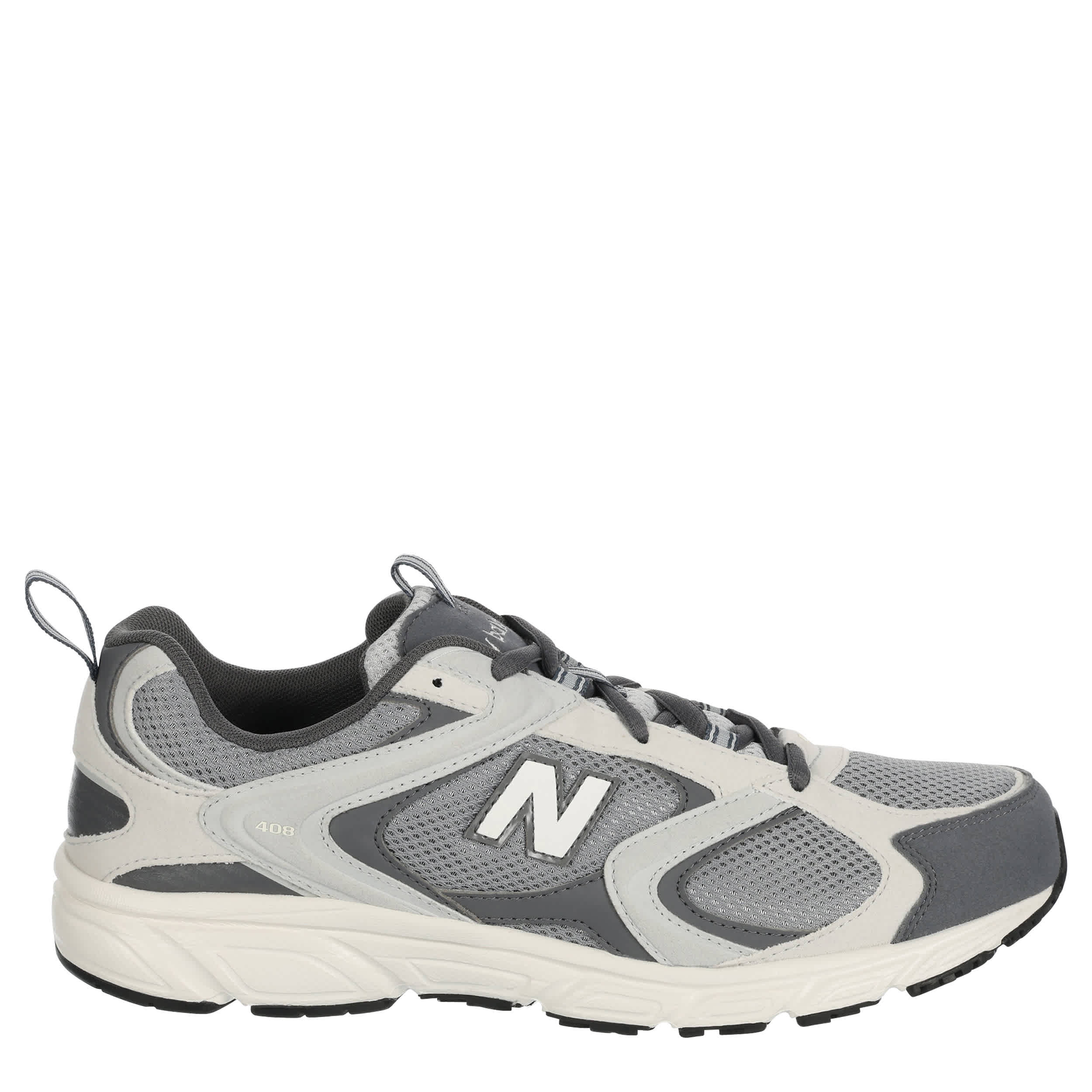 NEW BALANCE-MENS 408 SNEAKER-GREY & OFF WHITE
