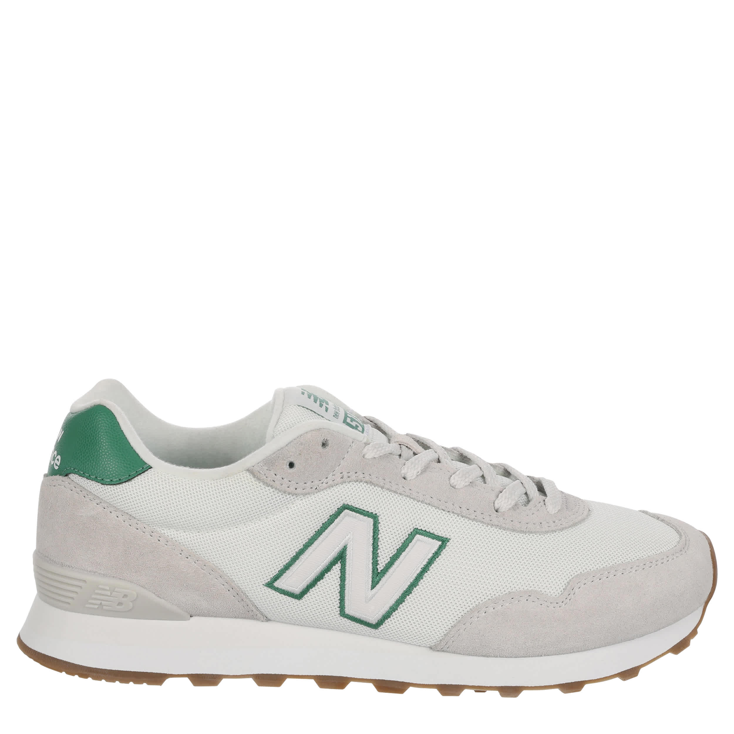 NEW BALANCE-MENS 515 SNEAKER-WHITE & GREEN