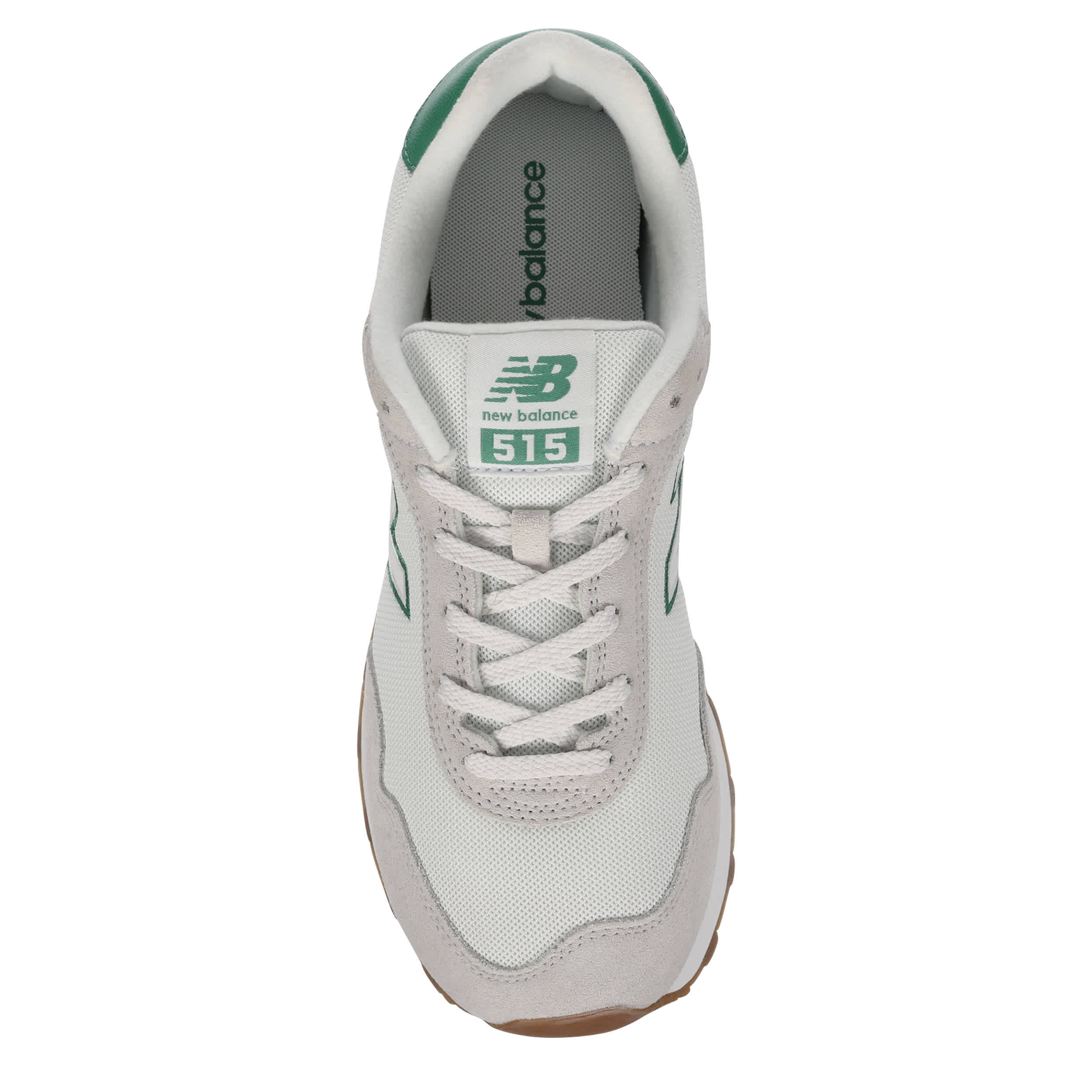 NEW BALANCE-MENS 515 SNEAKER-WHITE & GREEN