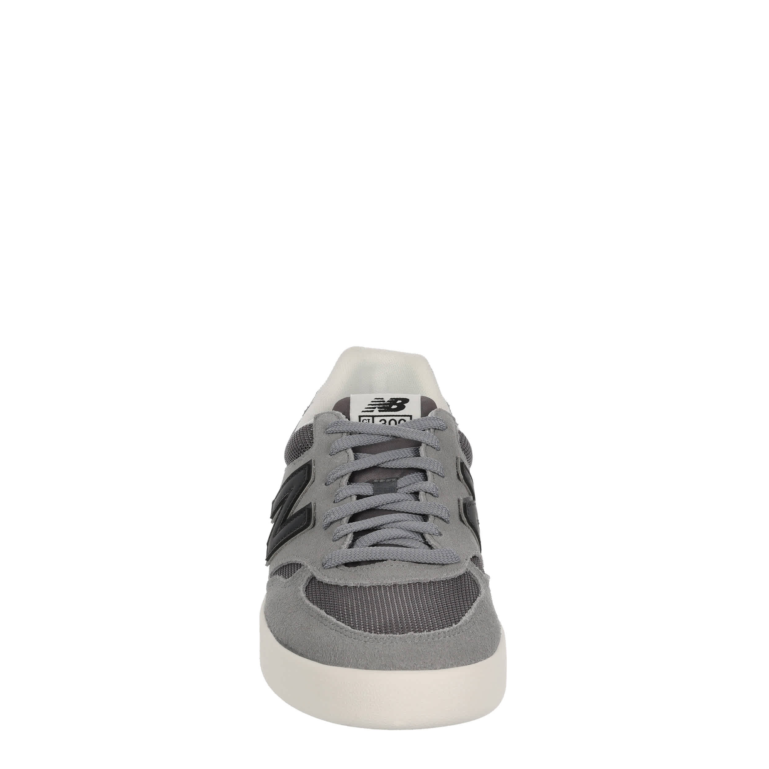 NEW BALANCE-MENS CT300 V3 COURT SNEAKER-GREY & BLACK