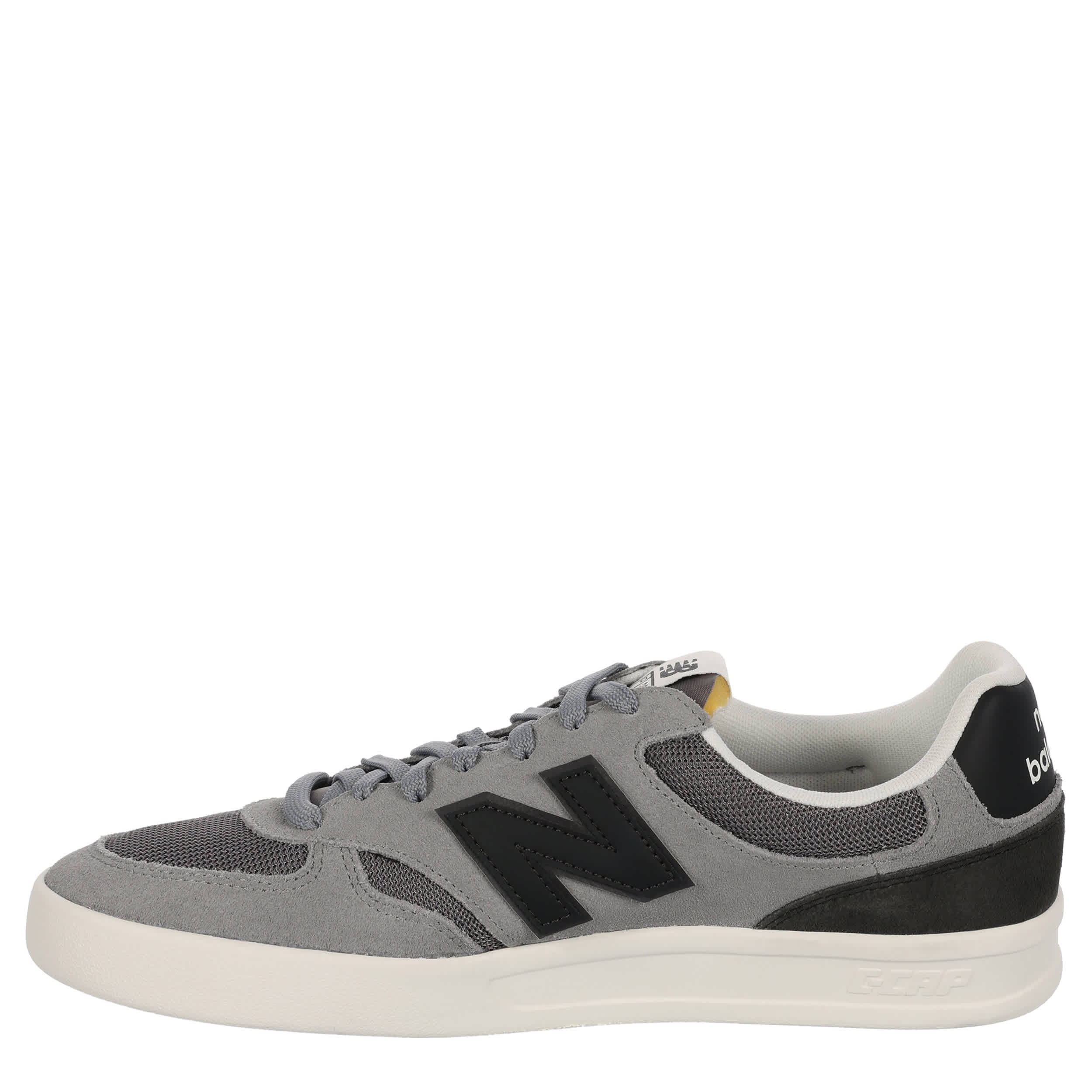 NEW BALANCE-MENS CT300 V3 COURT SNEAKER-GREY & BLACK
