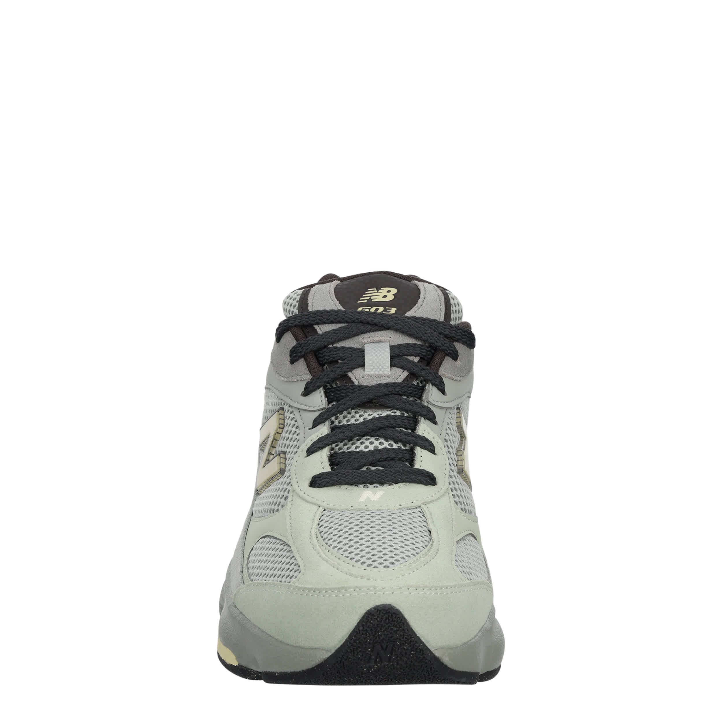 NEW BALANCE-MENS 603 SNEAKER-GREY & GREEN