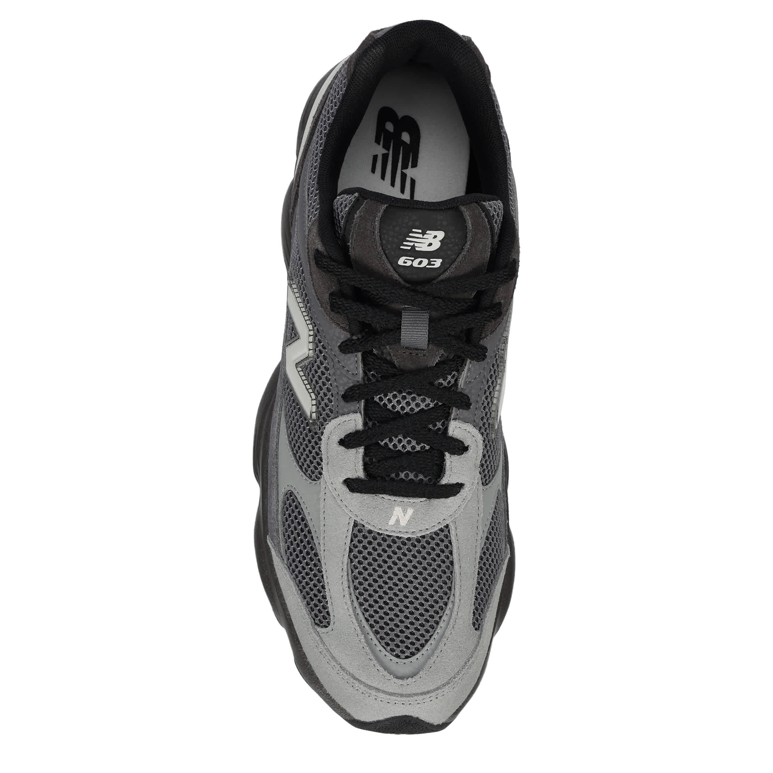 NEW BALANCE-MENS 603 SNEAKER-BLACK & GREY