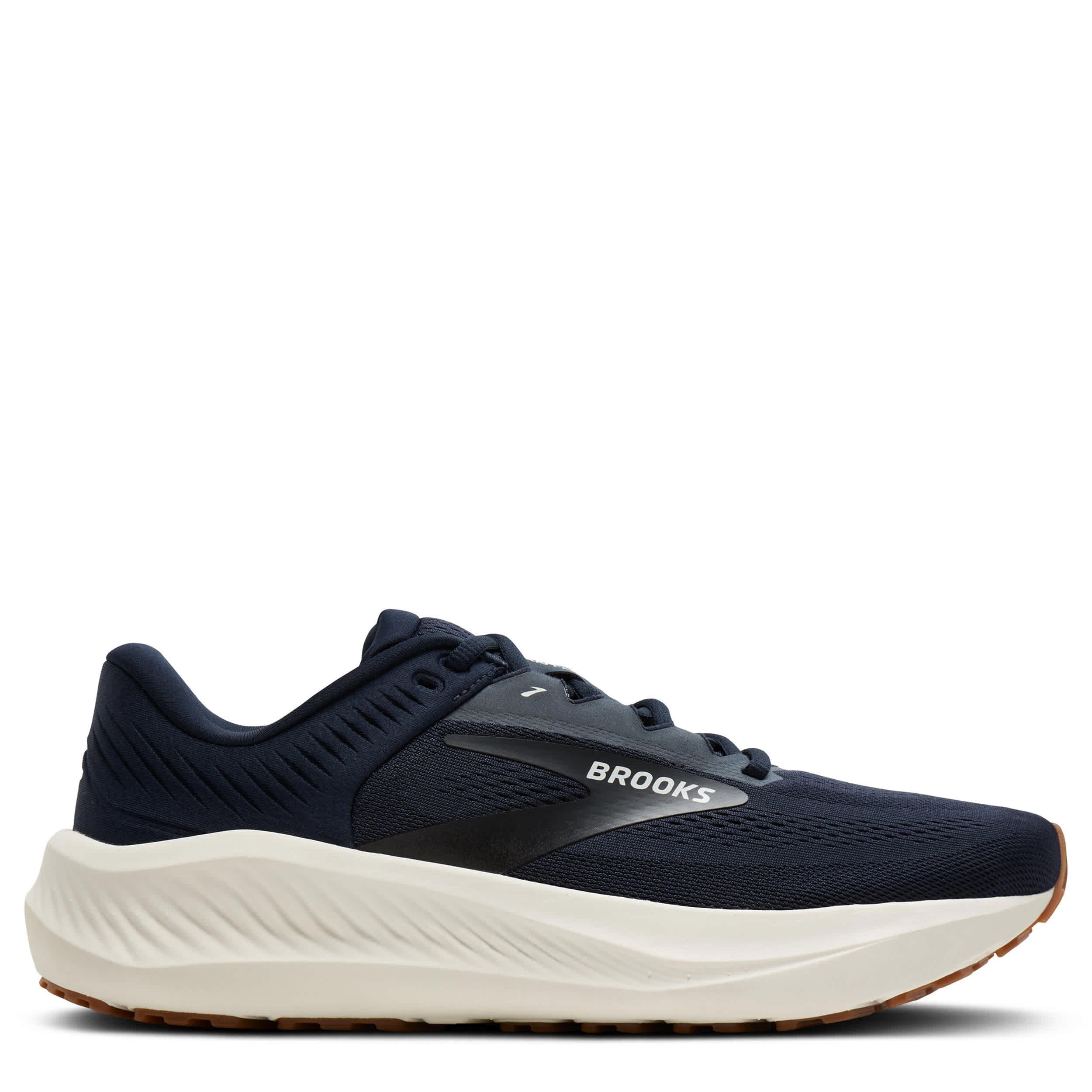 BROOKS-MENS ANTHEM 8 RUNNING SHOE-NAVY & WHITE