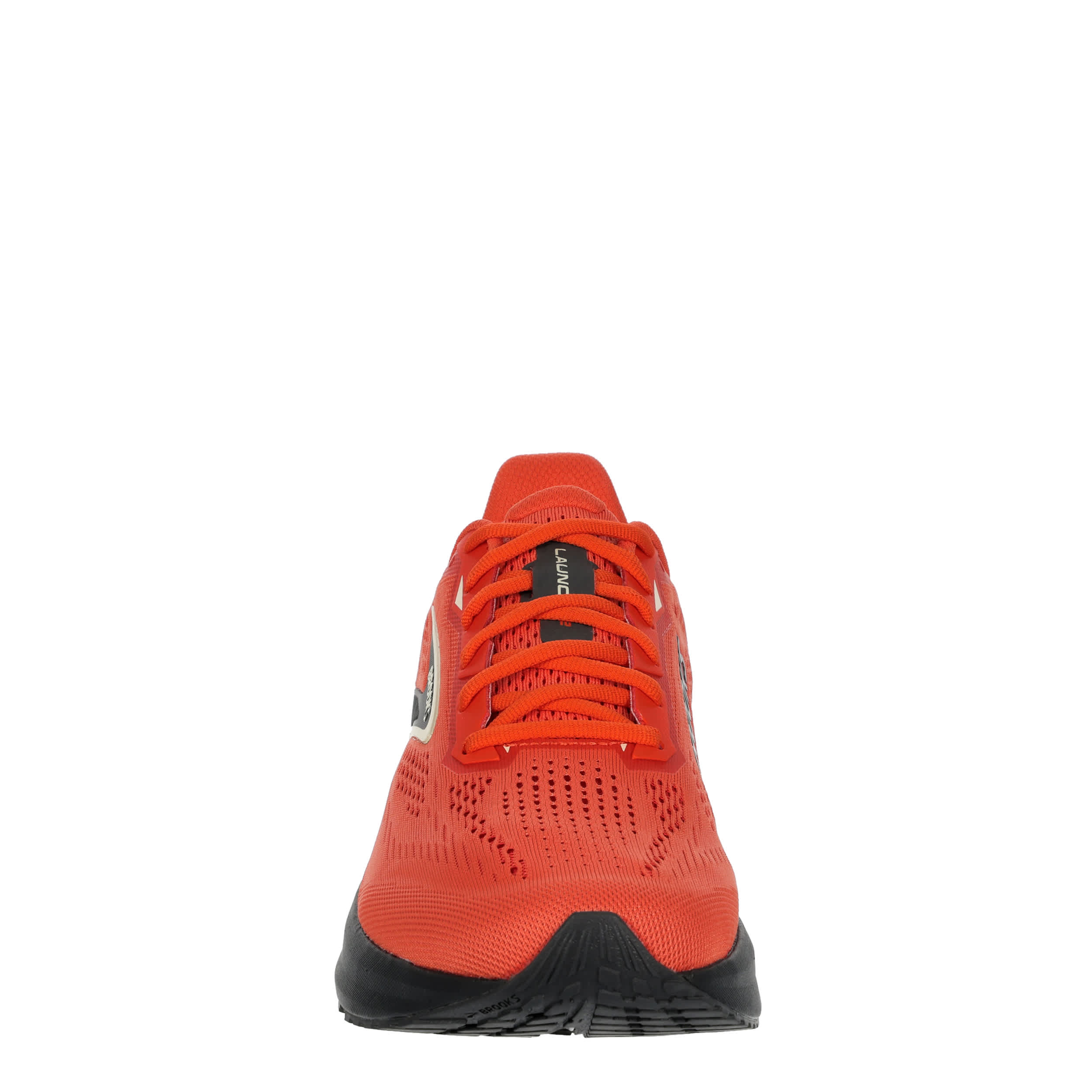 BROOKS-MENS LAUNCH 12 RUNNING SHOE-ORANGE & BLACK