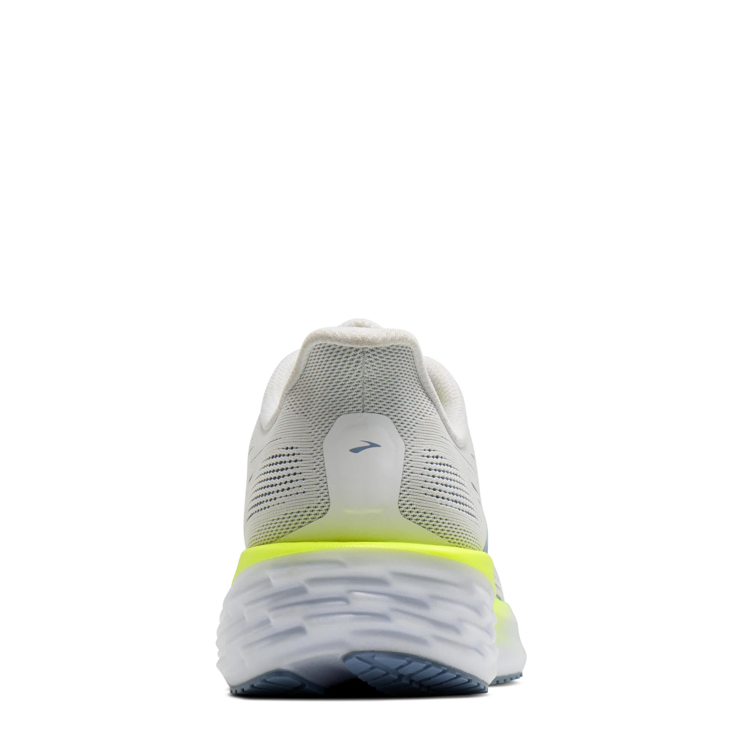 BROOKS-MENS LAUNCH 12 RUNNING SHOE-WHITE & NEON