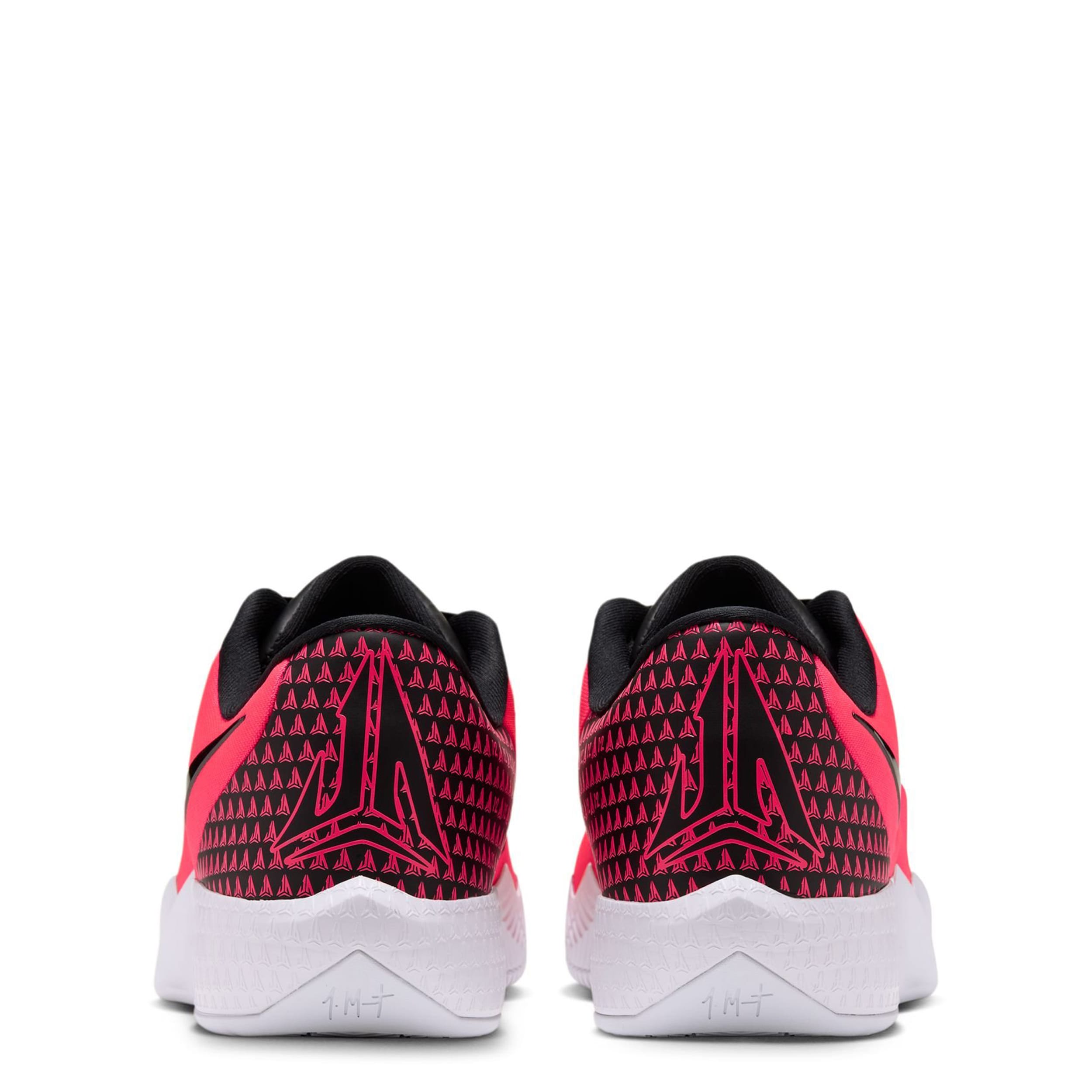 NIKE-MENS TWELVE TIME BASKETBALL SHOE-PINK & BLACK
