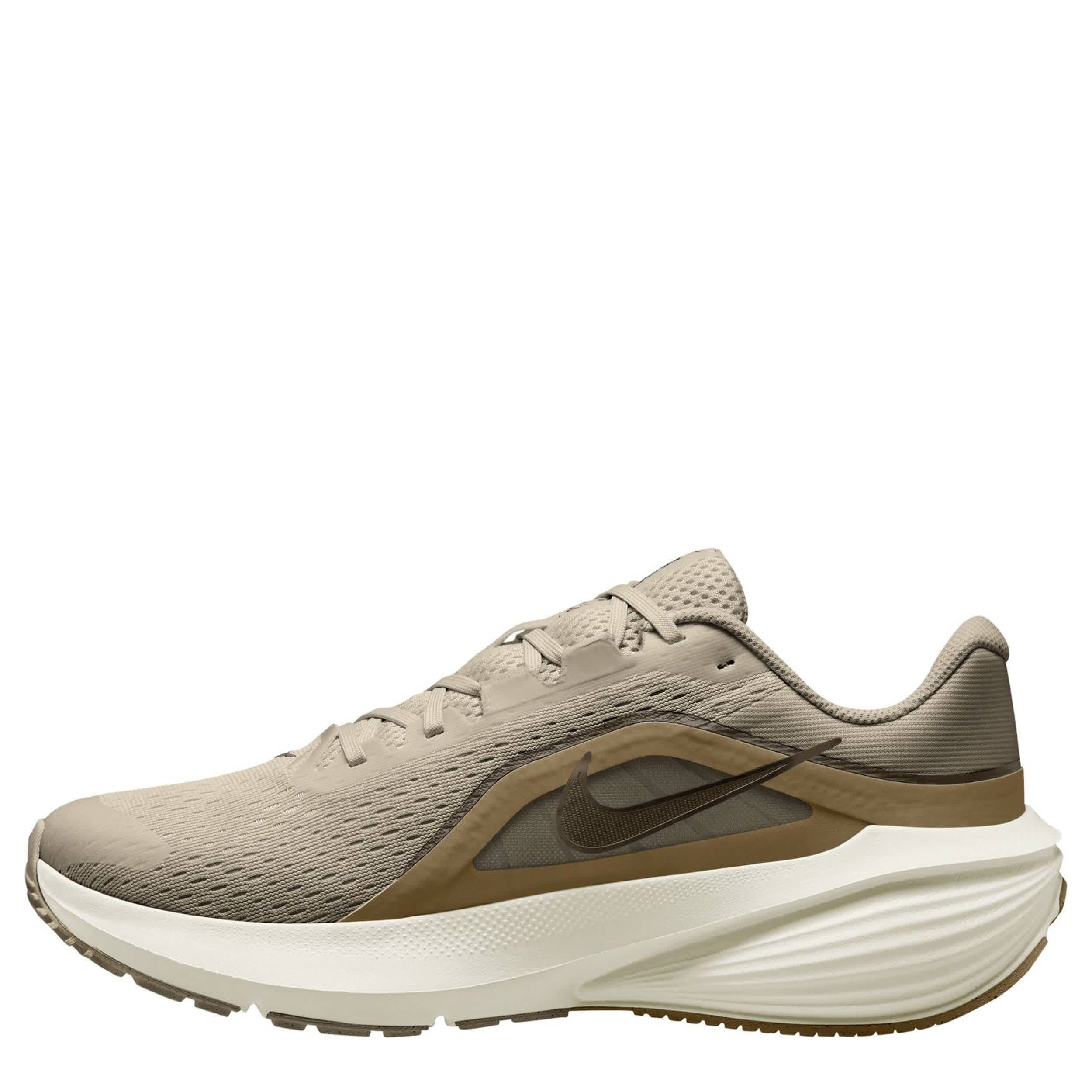 NIKE-MENS DOWNSHIFTER 14 RUNNING SHOE-TAUPE & BLACK