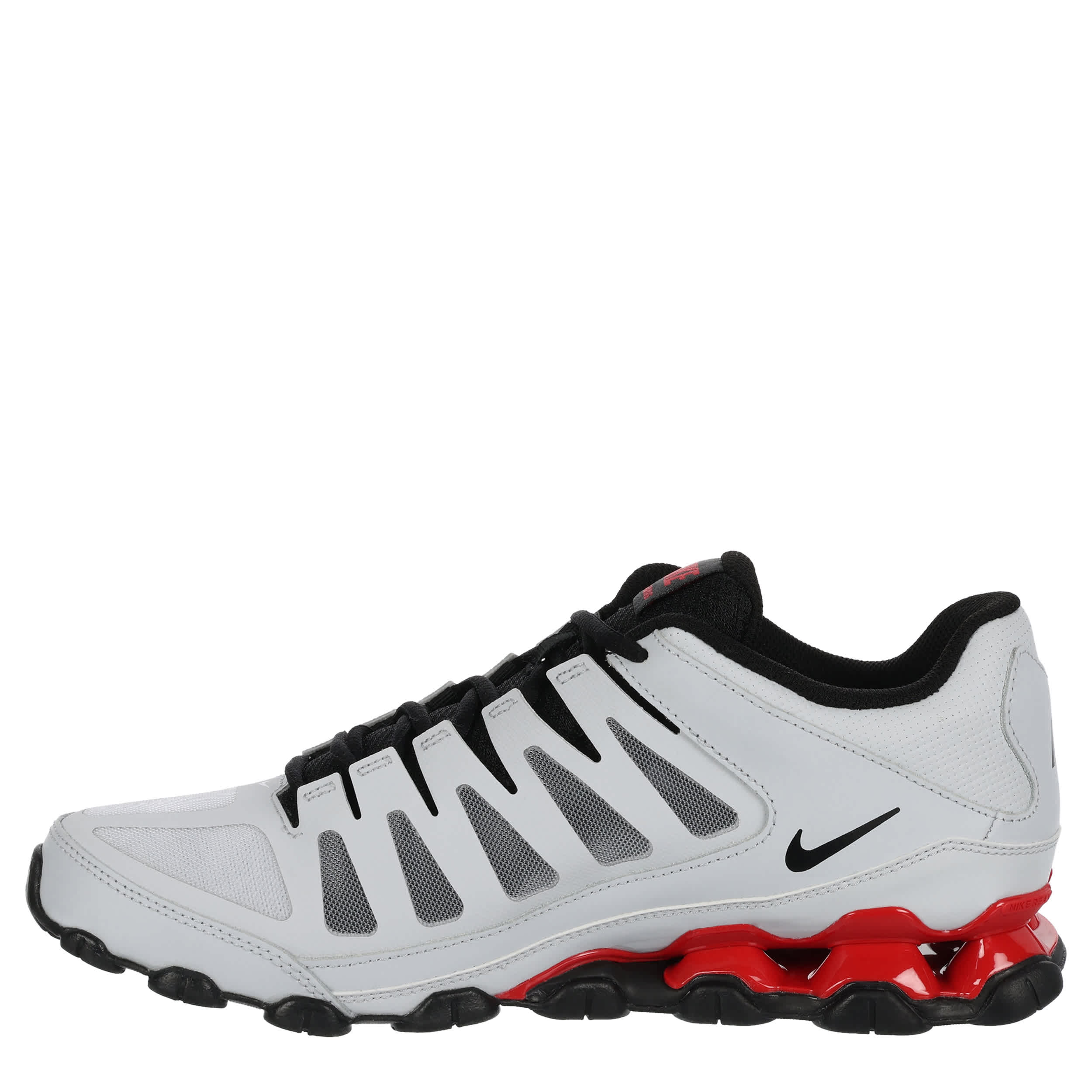 NIKE-MENS REAX 8 TR TRAINING SHOE-GREY & RED