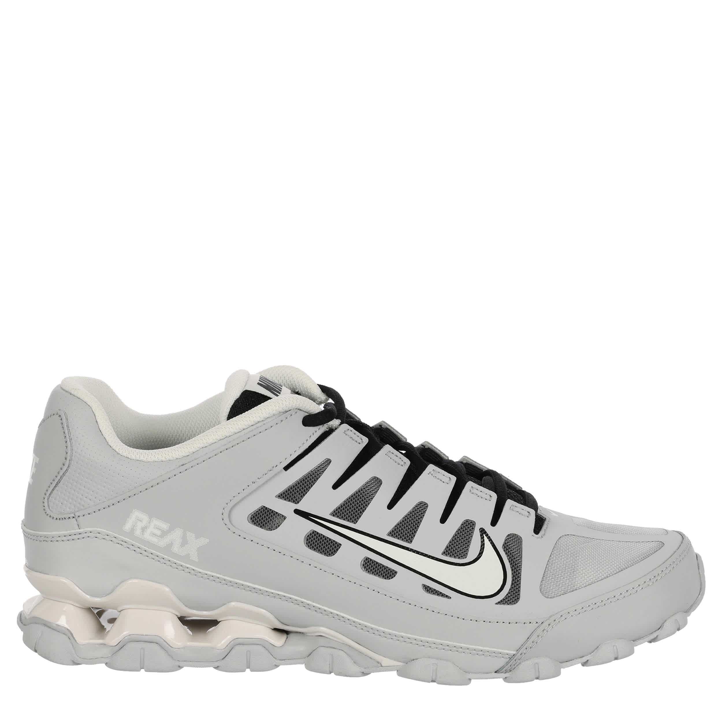NIKE-MENS REAX 8 TR TRAINING SHOE-GREY & OFF WHITE