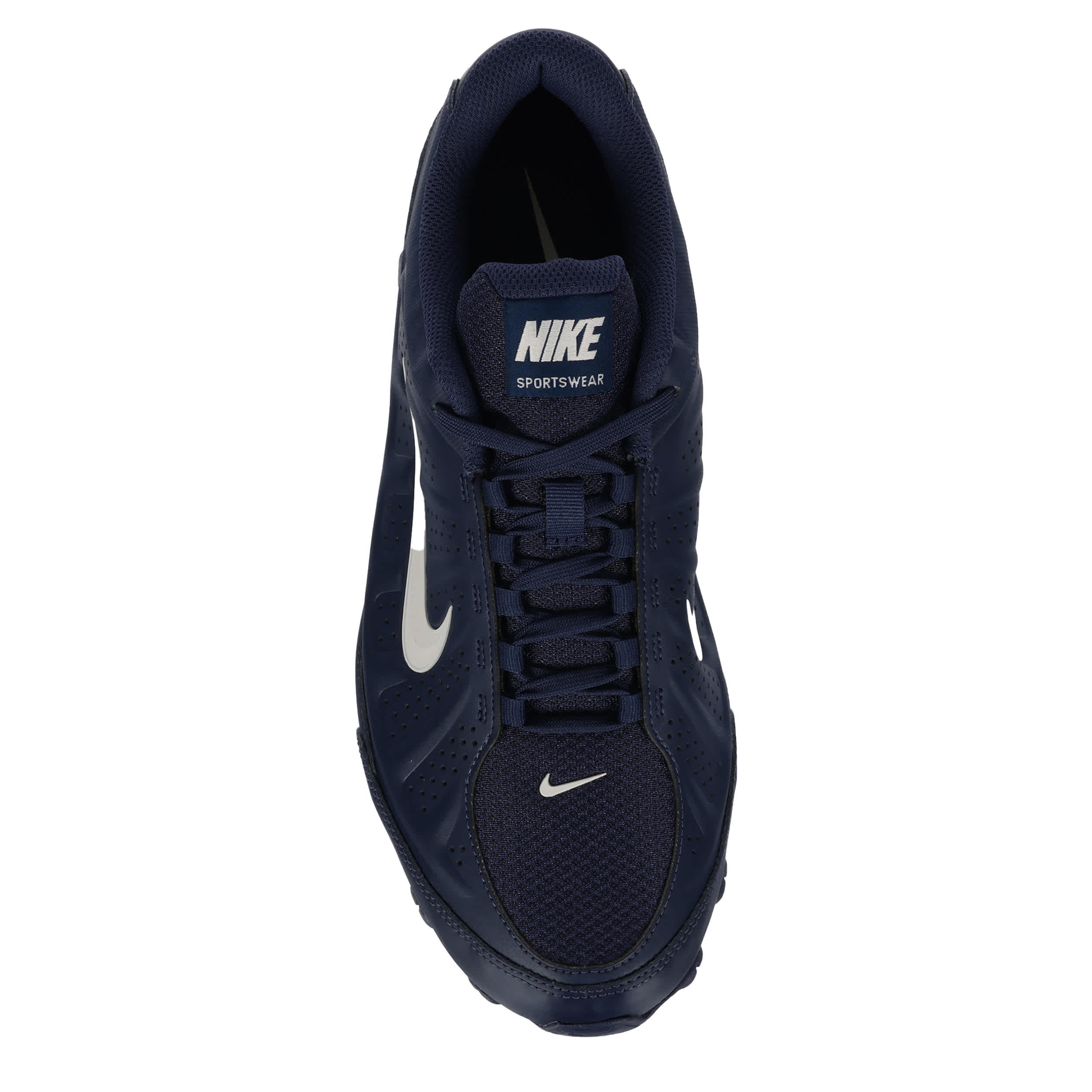 NIKE-MENS REAX 8 NSW SL SNEAKER-NAVY & KHAKI