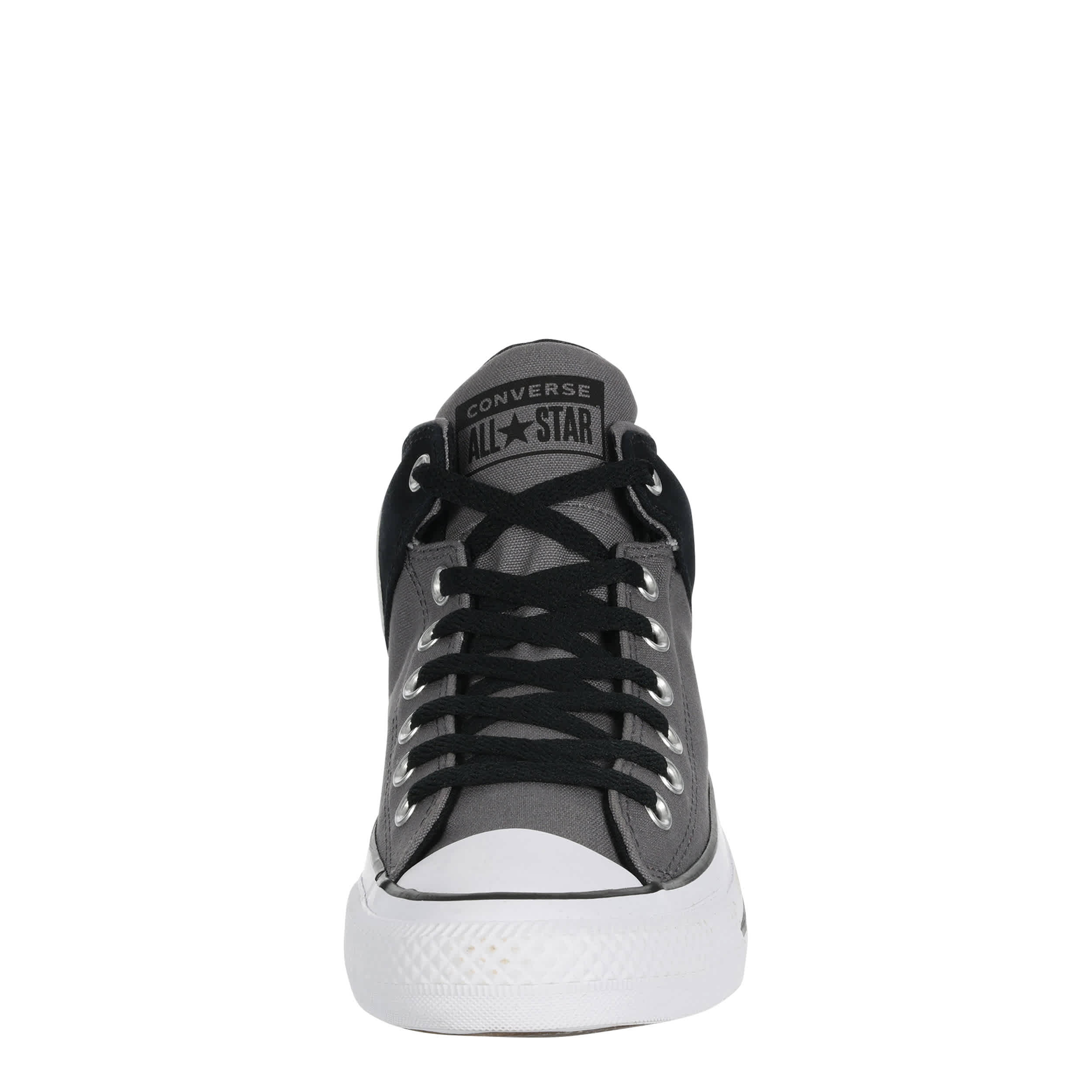CONVERSE-MENS CHUCK TAYLOR ALL STAR HIGH STREET SNEAKER-GREY & BLACK