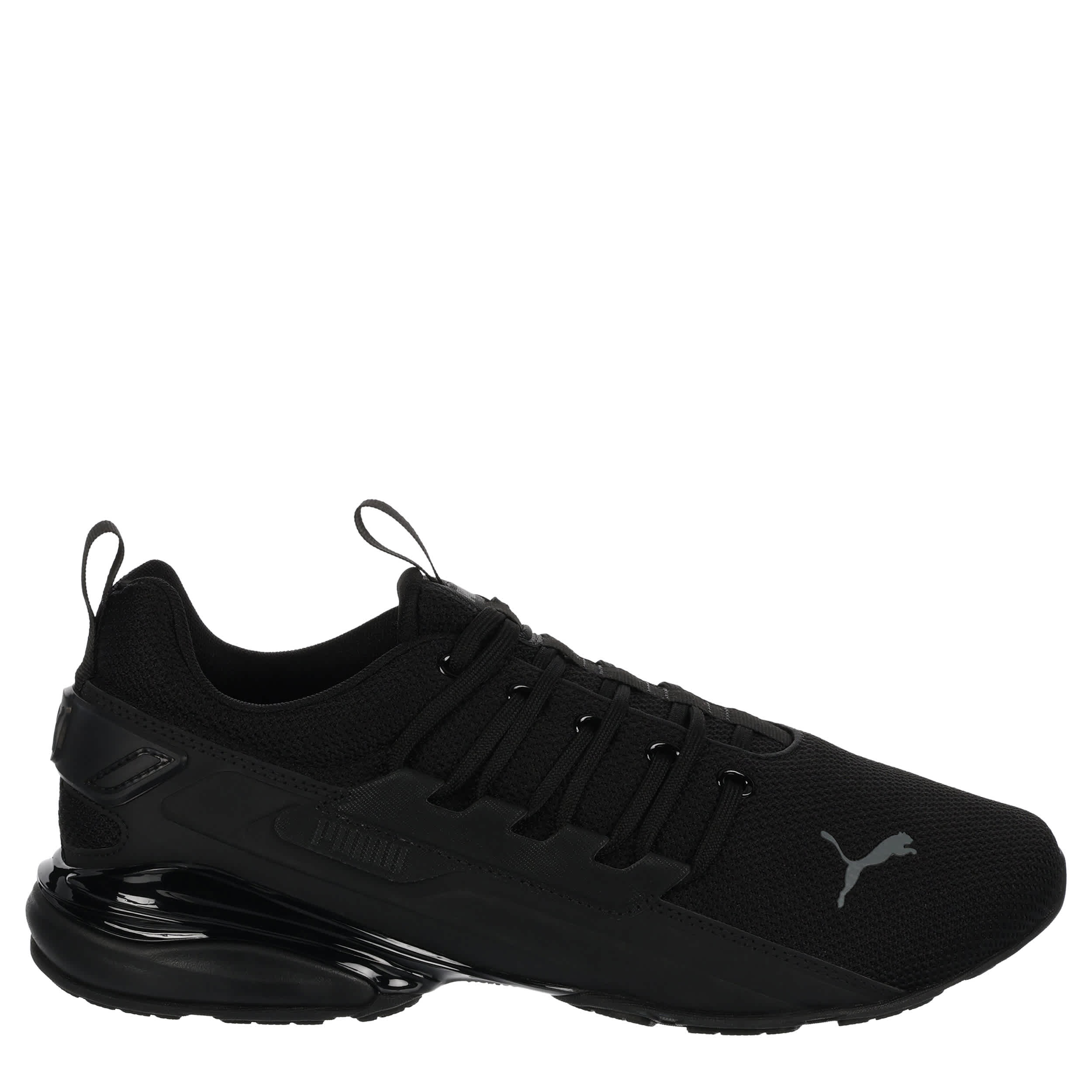 PUMA-MENS AXELION 2 SNEAKER-BLACK & BLACK