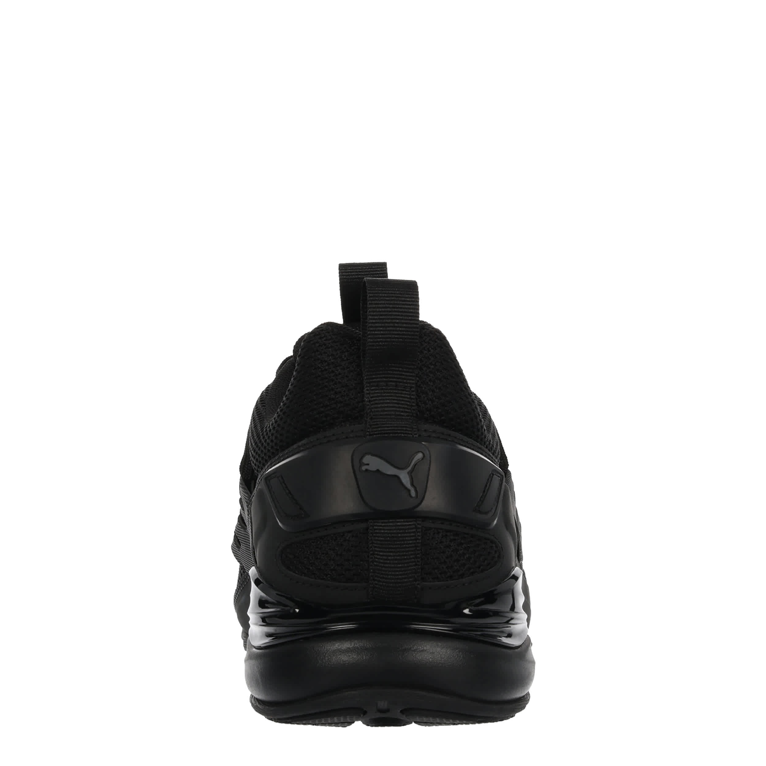 PUMA-MENS AXELION 2 SNEAKER-BLACK & BLACK