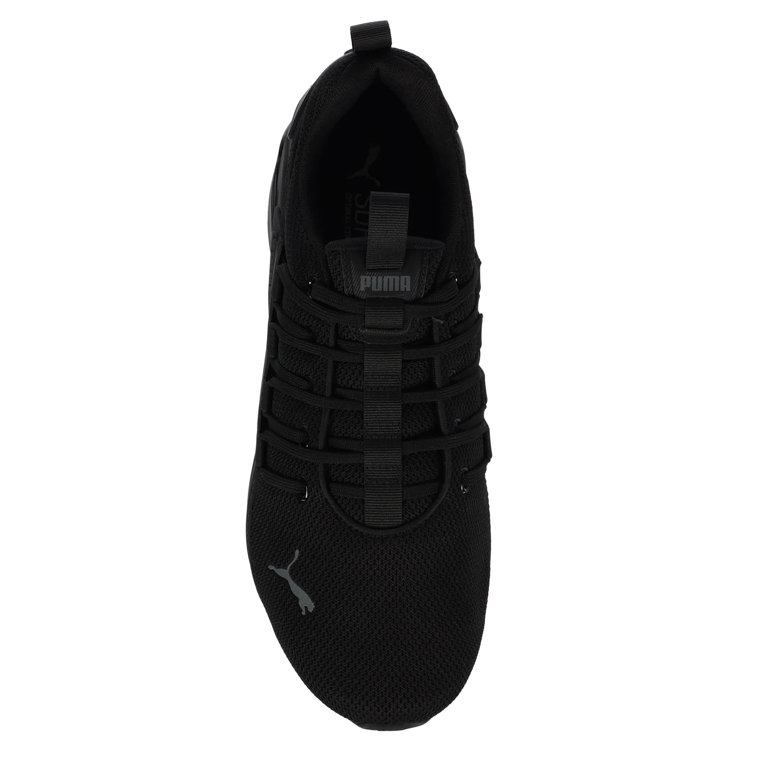 PUMA-MENS AXELION 2 SNEAKER-BLACK & BLACK