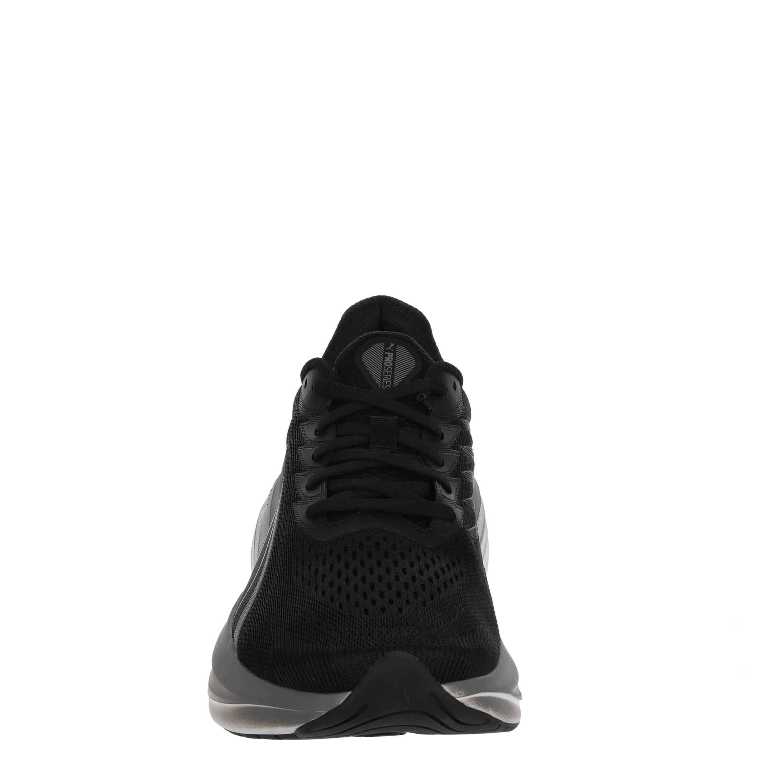 PUMA-MENS SCEND PRO 3 RUNNING SHOE-BLACK & WHITE
