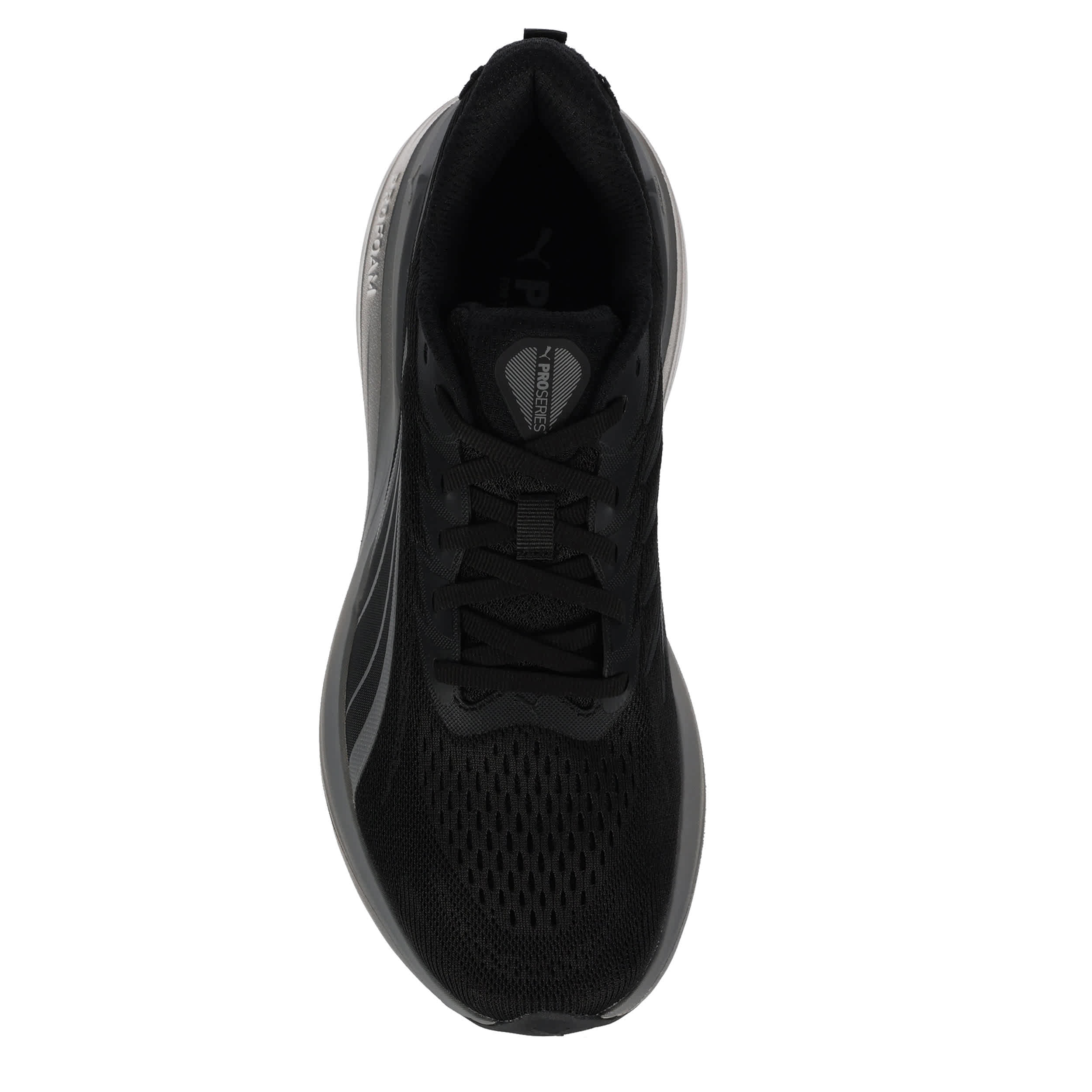PUMA-MENS SCEND PRO 3 RUNNING SHOE-BLACK & WHITE
