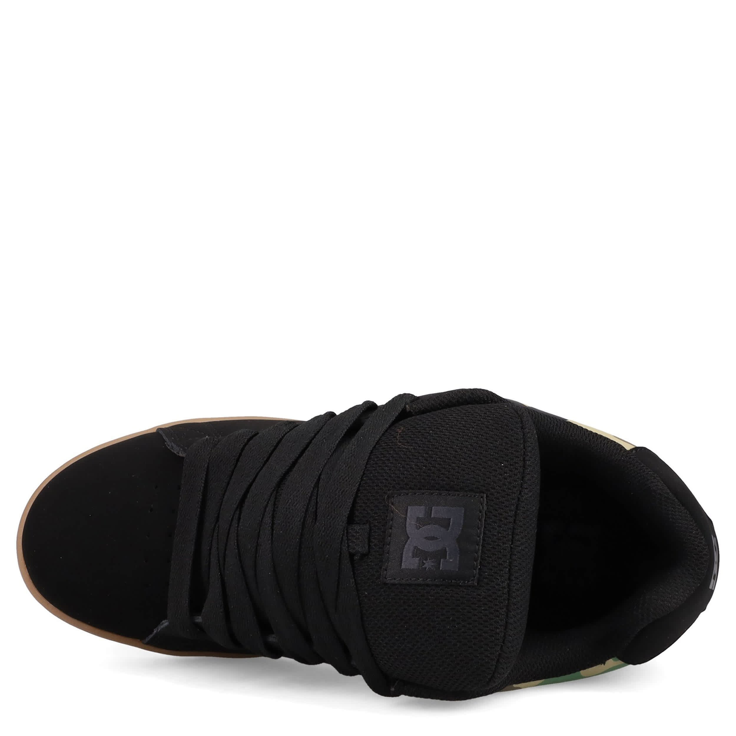 DC SHOES-MENS GAVELER 2.0 SNEAKER-CAMO & BLACK