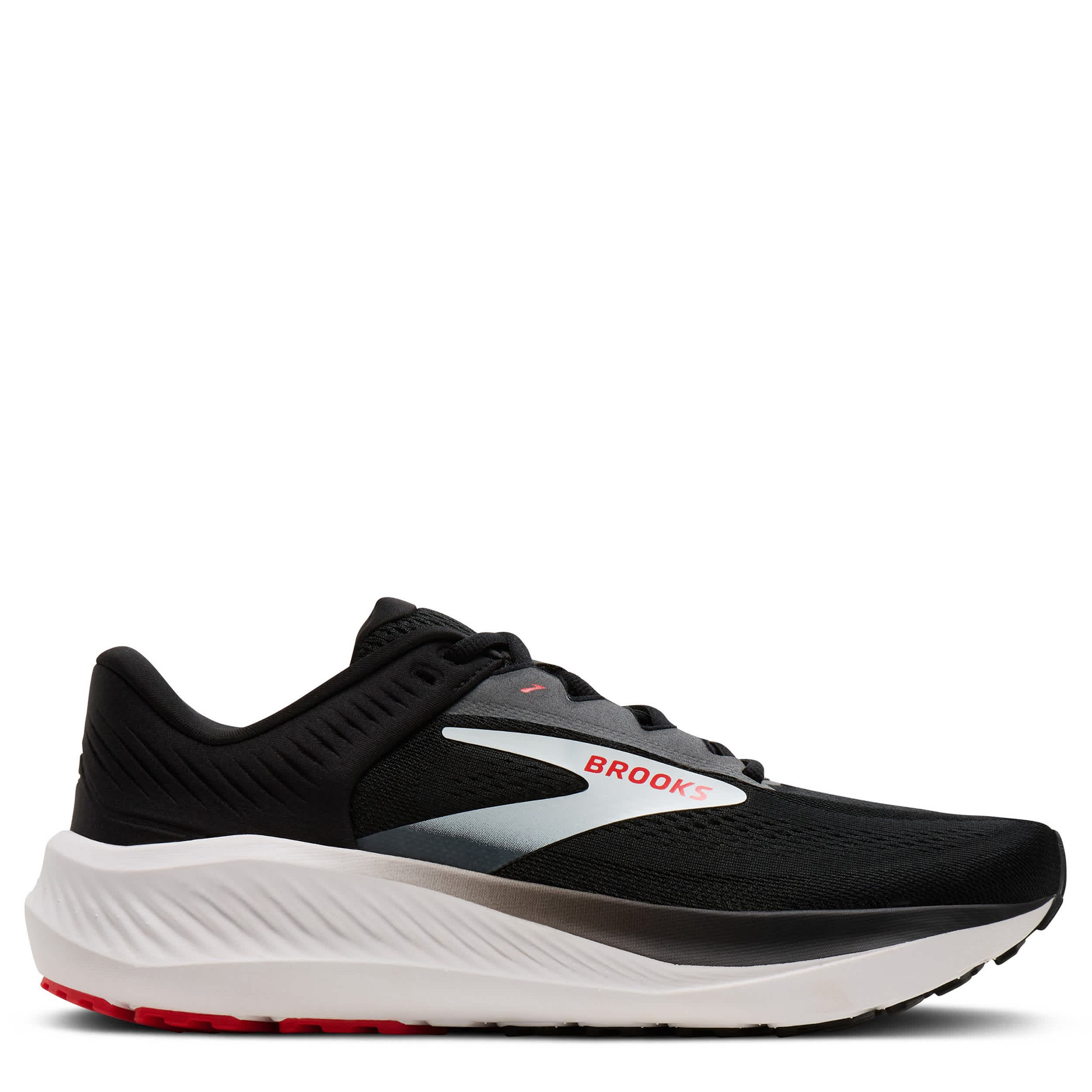 BROOKS-MENS ANTHEM 8 RUNNING SHOE-BLACK & RED