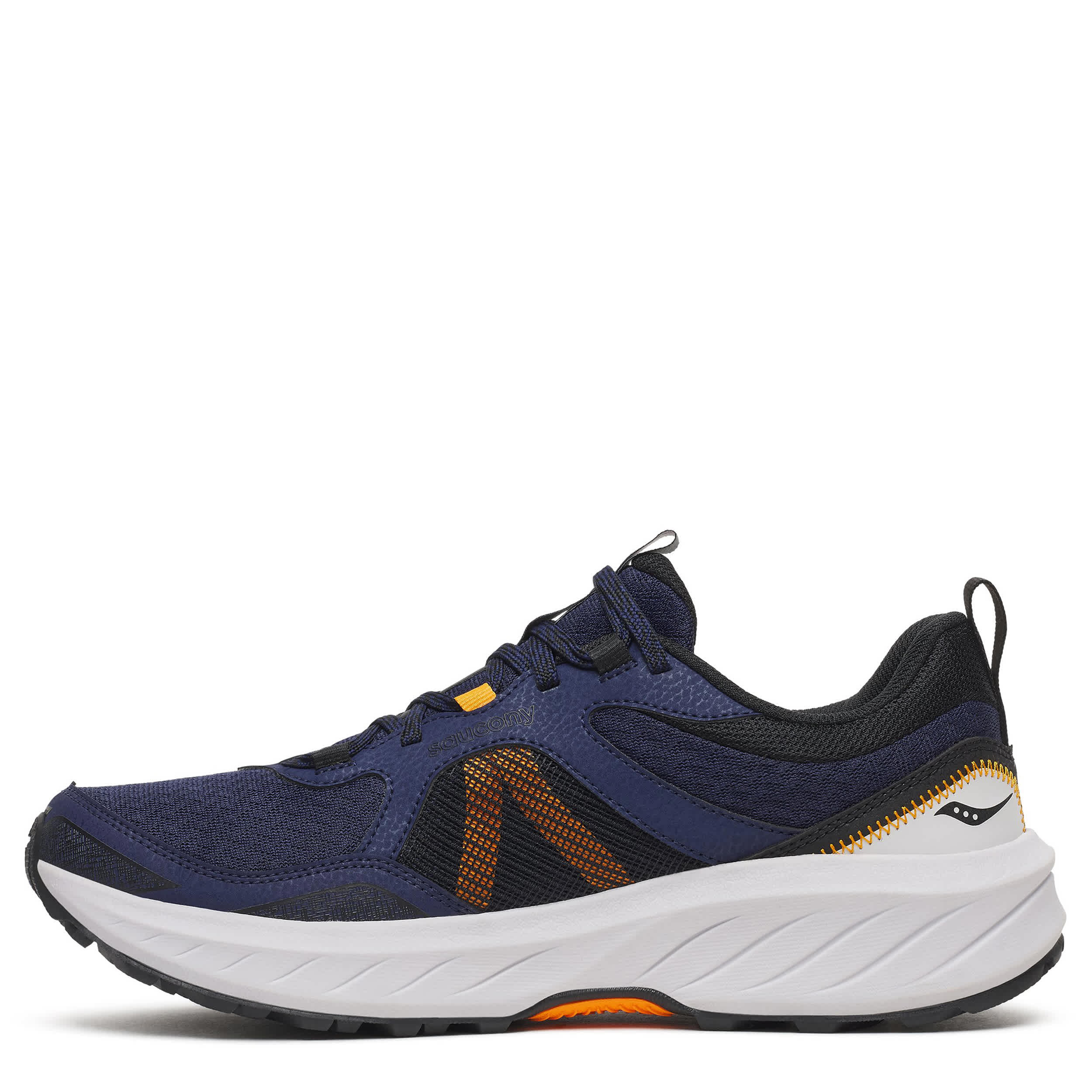 SAUCONY-MENS EXCURSION TR 18 TRAIL SHOE-NAVY & WHITE