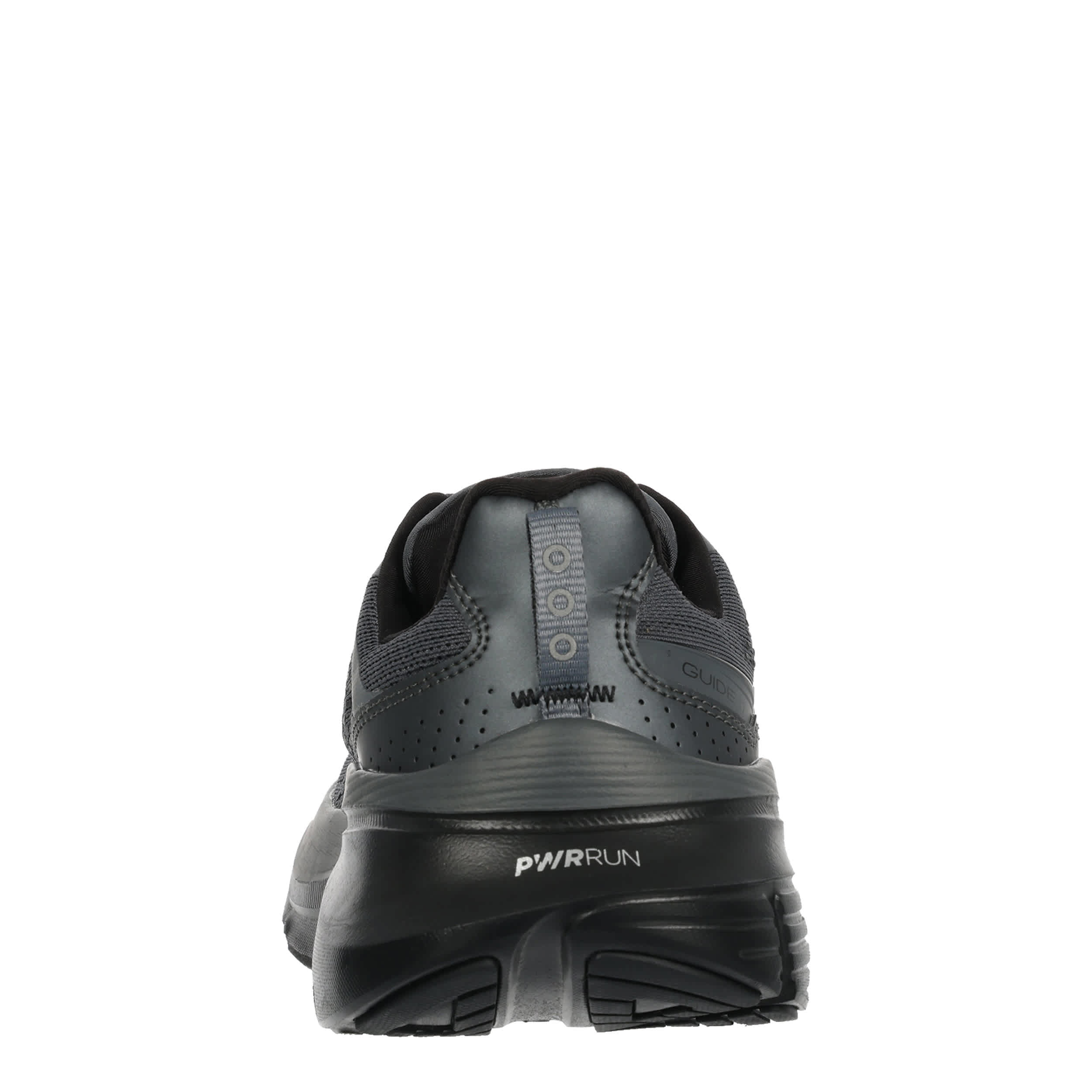 SAUCONY-MENS GUIDE 17 RUNNING SHOE-DARK GREY & BLACK