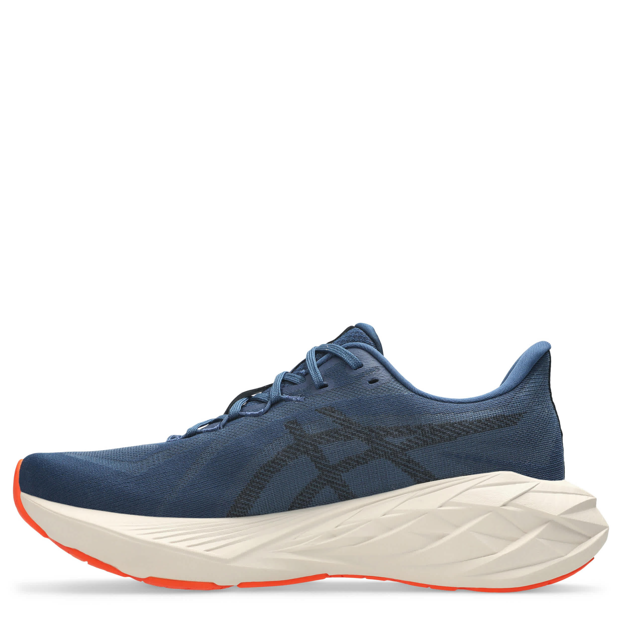 ASICS-MENS DYNABLAST 6 RUNNING SHOE-NAVY & ORANGE