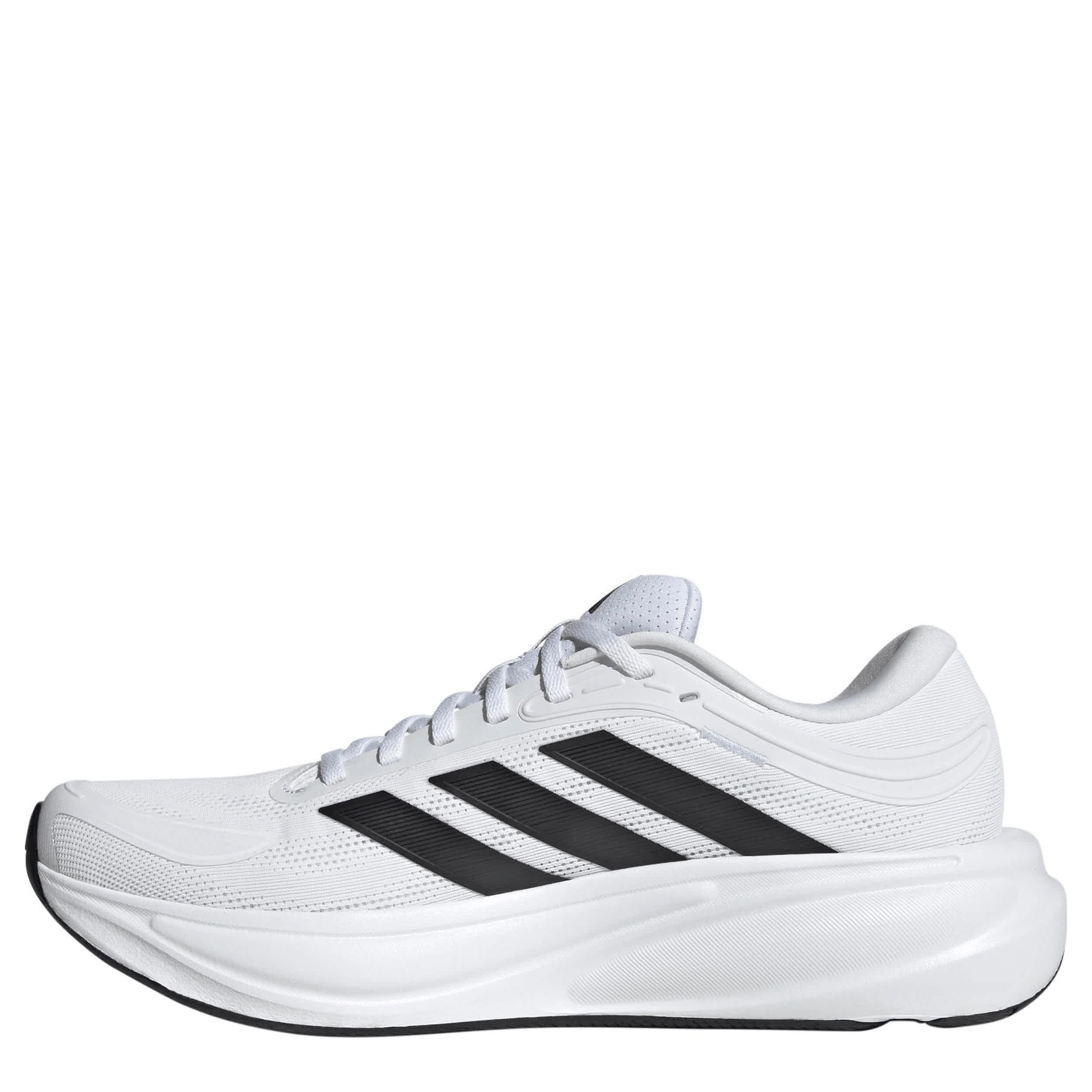 ADIDAS-MENS RESPONSE 2 RUNNING SHOE-WHITE & BLACK