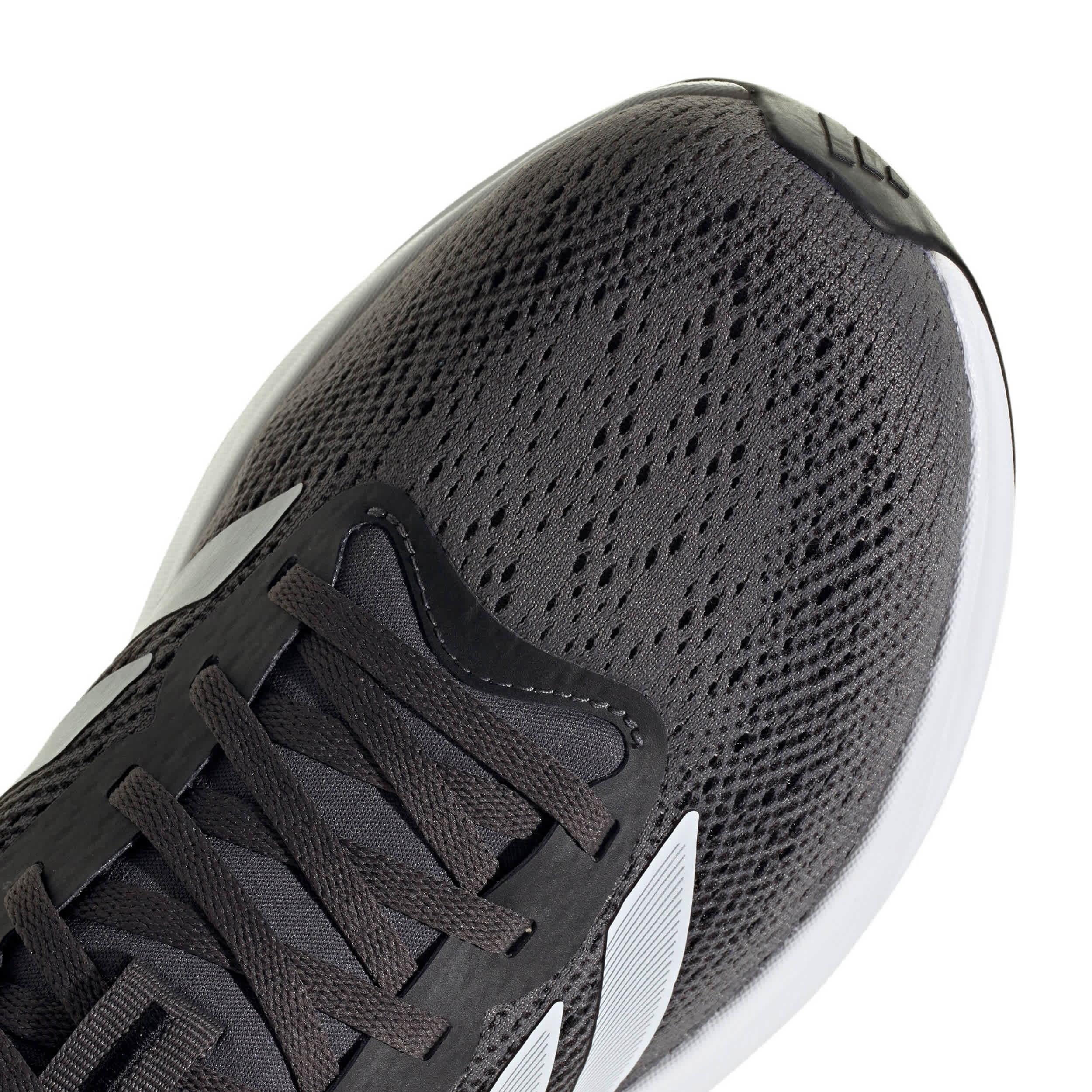 ADIDAS-MENS RESPONSE PACE RUNNING SHOE-BLACK & WHITE