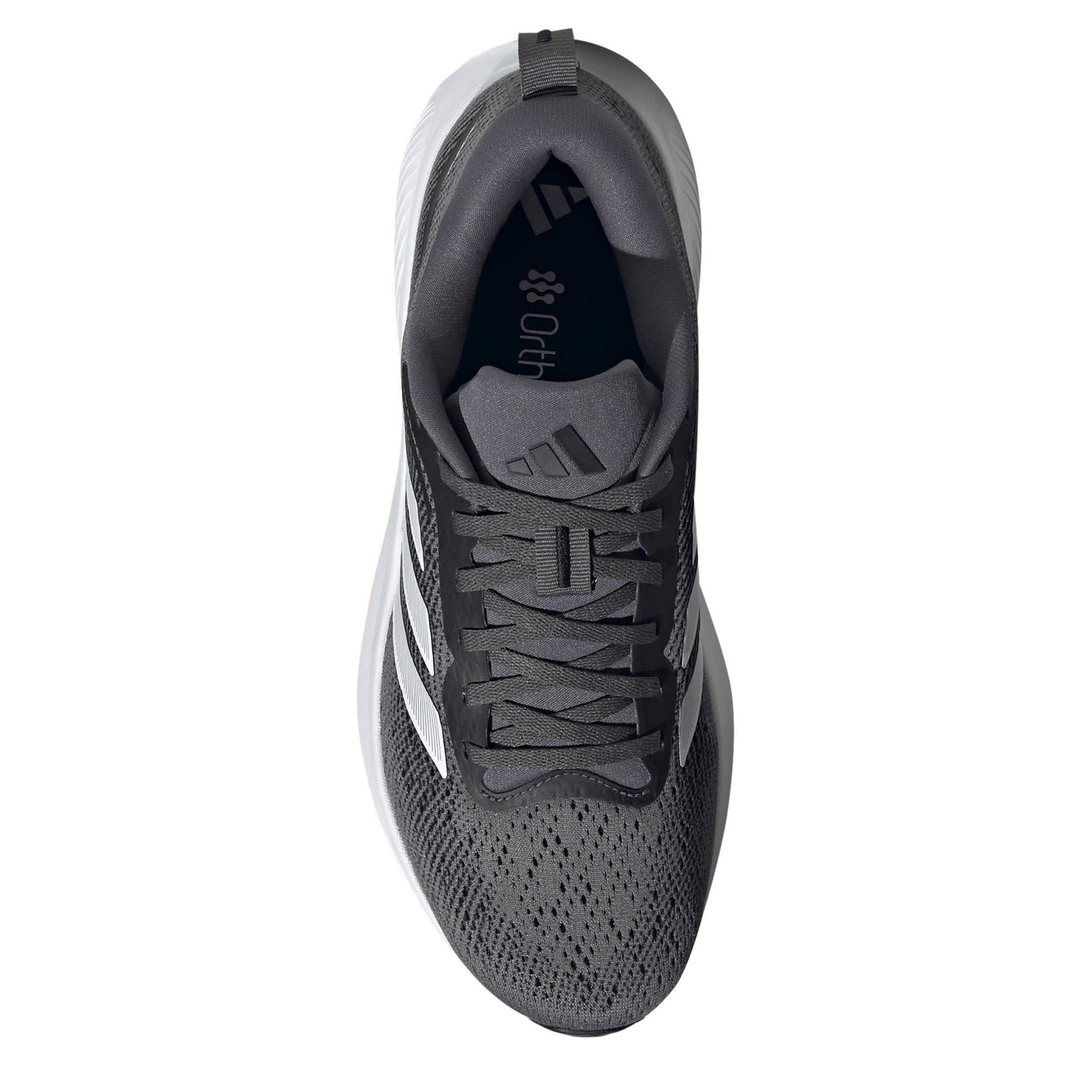 ADIDAS-MENS RESPONSE PACE RUNNING SHOE-BLACK & WHITE