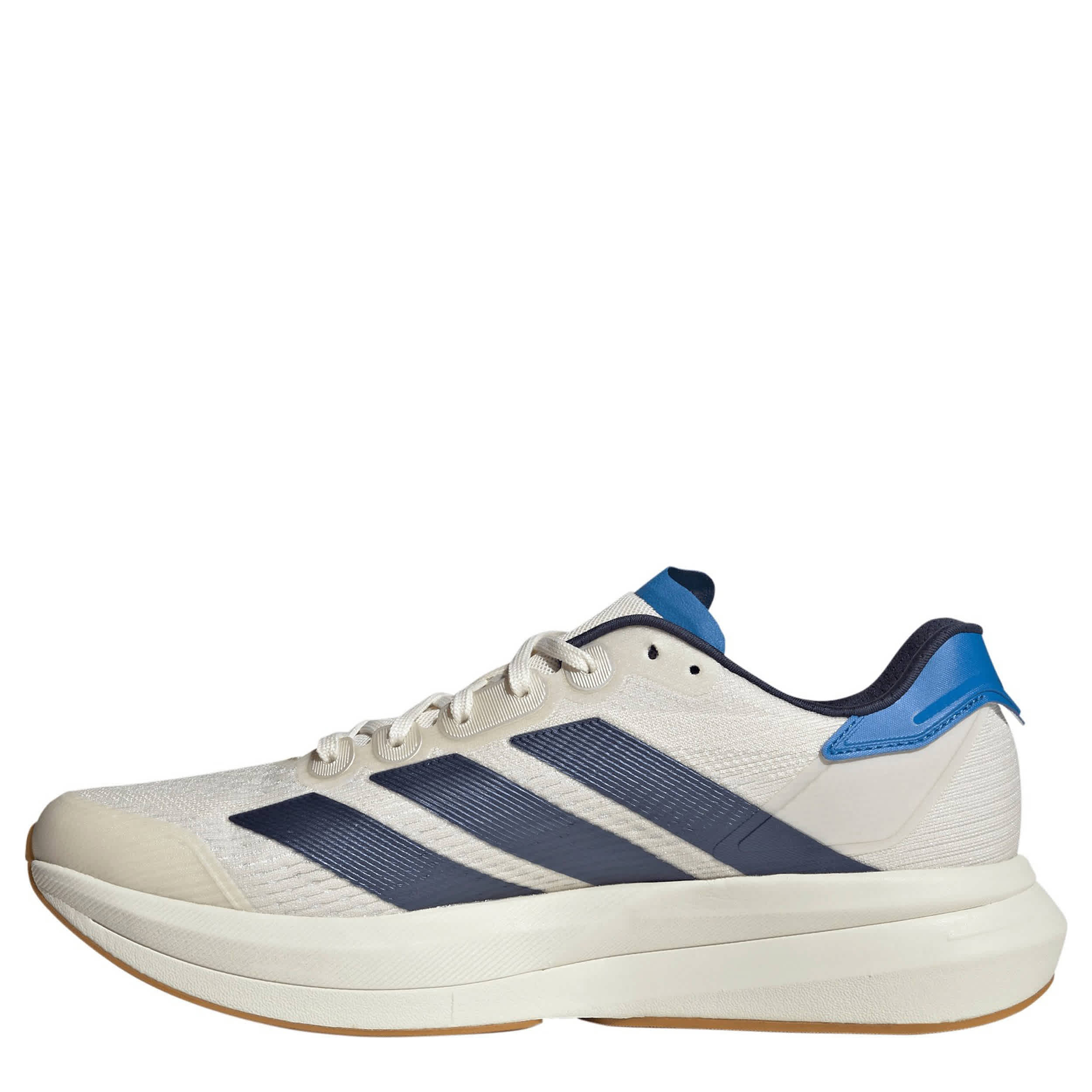 ADIDAS-MENS DURAMO SPEED 2 RUNNING SHOE-WHITE & NAVY