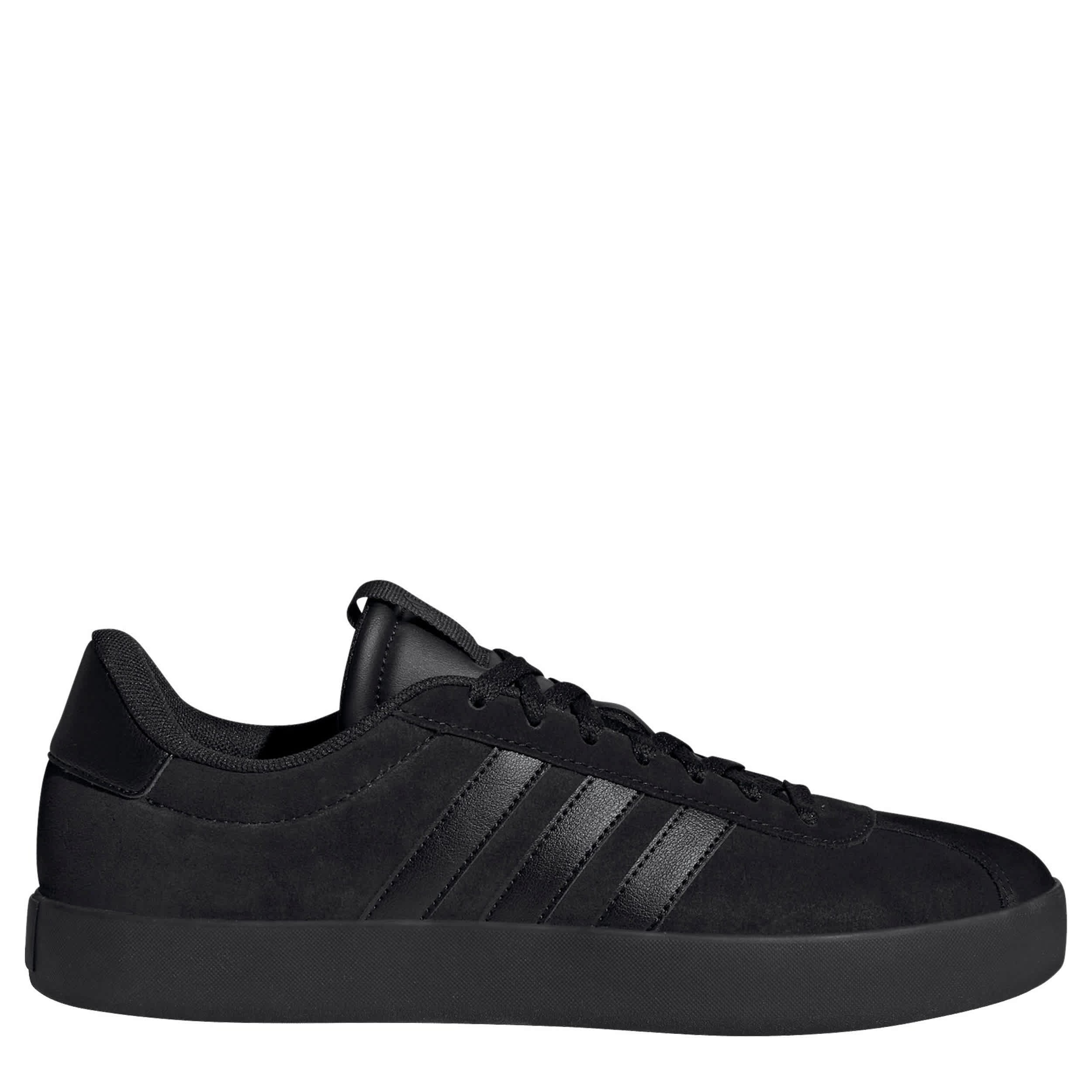 ADIDAS-MENS VL COURT 3.0 SNEAKER-BLACK & BLACK