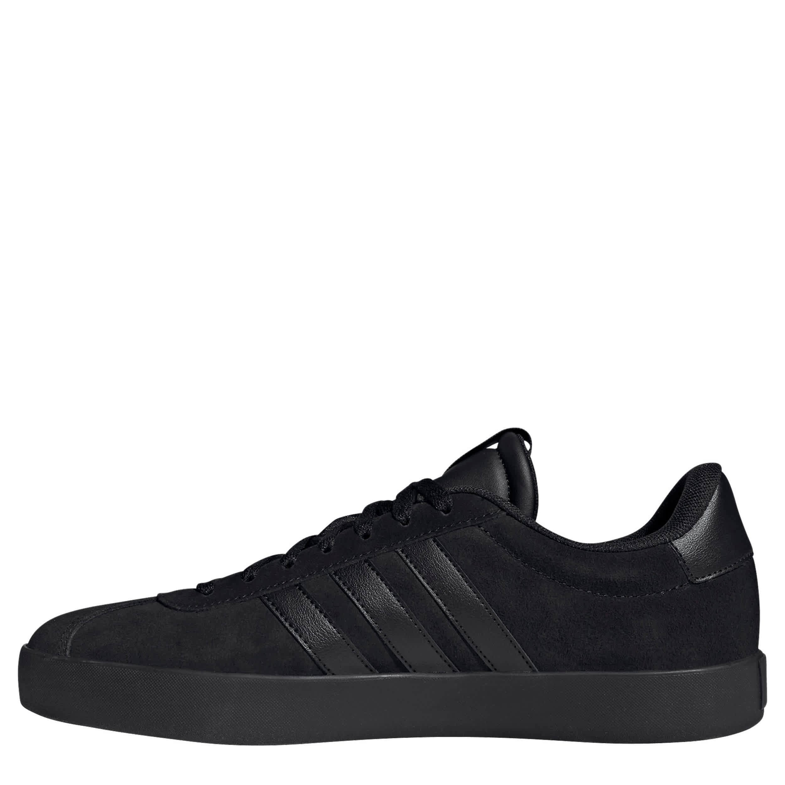 ADIDAS-MENS VL COURT 3.0 SNEAKER-BLACK & BLACK