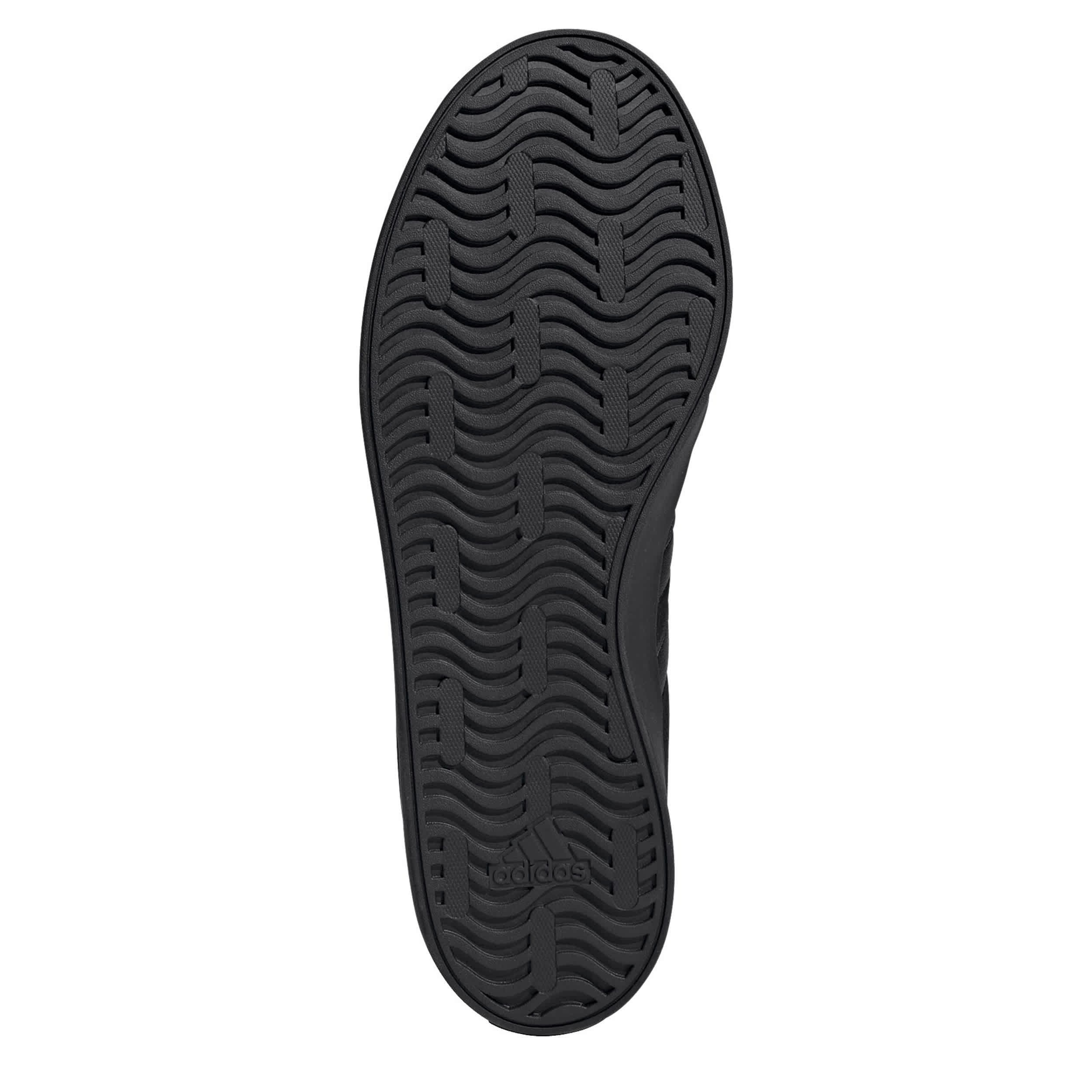 ADIDAS-MENS VL COURT 3.0 SNEAKER-BLACK & BLACK