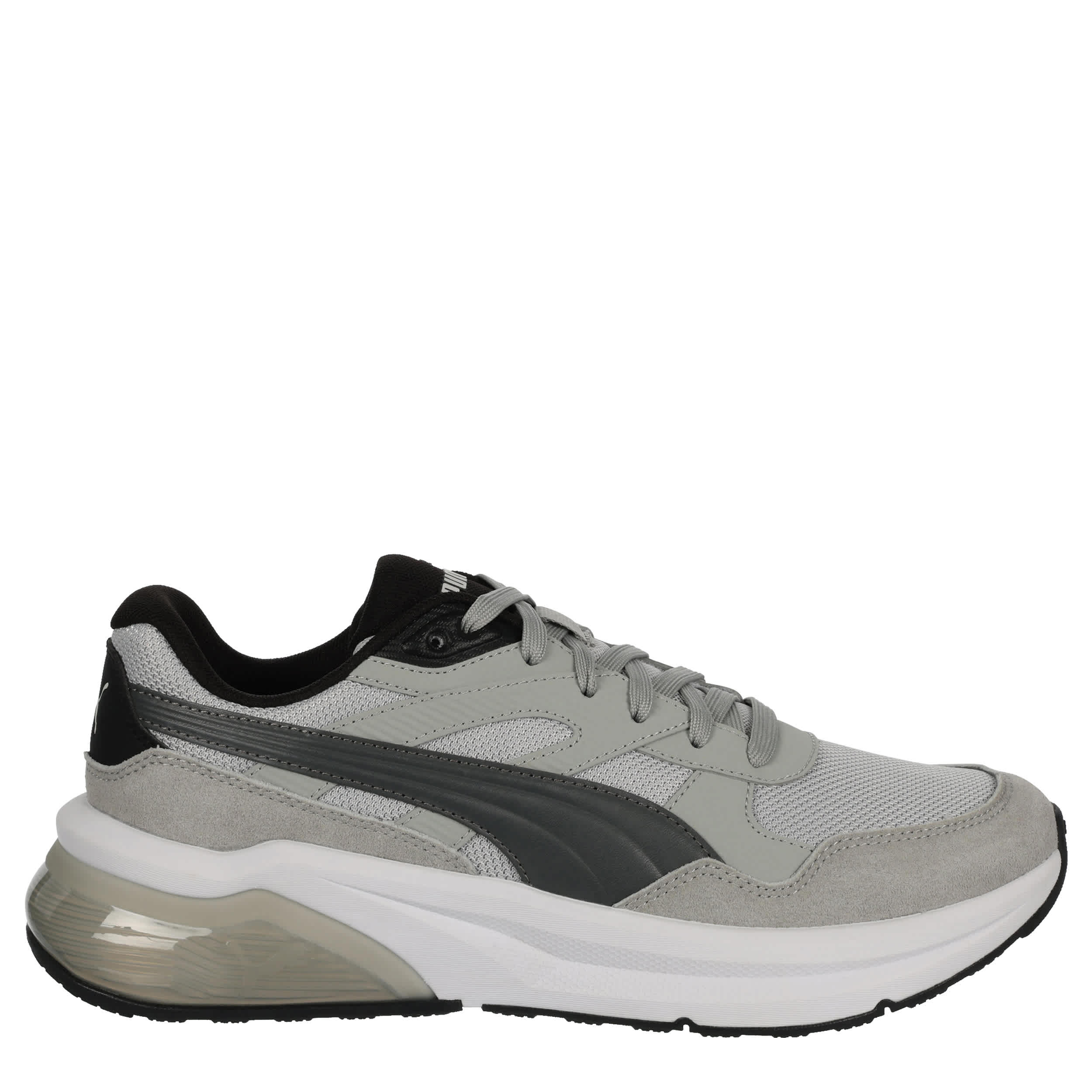 PUMA-MENS SEEKER RETRO SNEAKER-GREY & BLACK