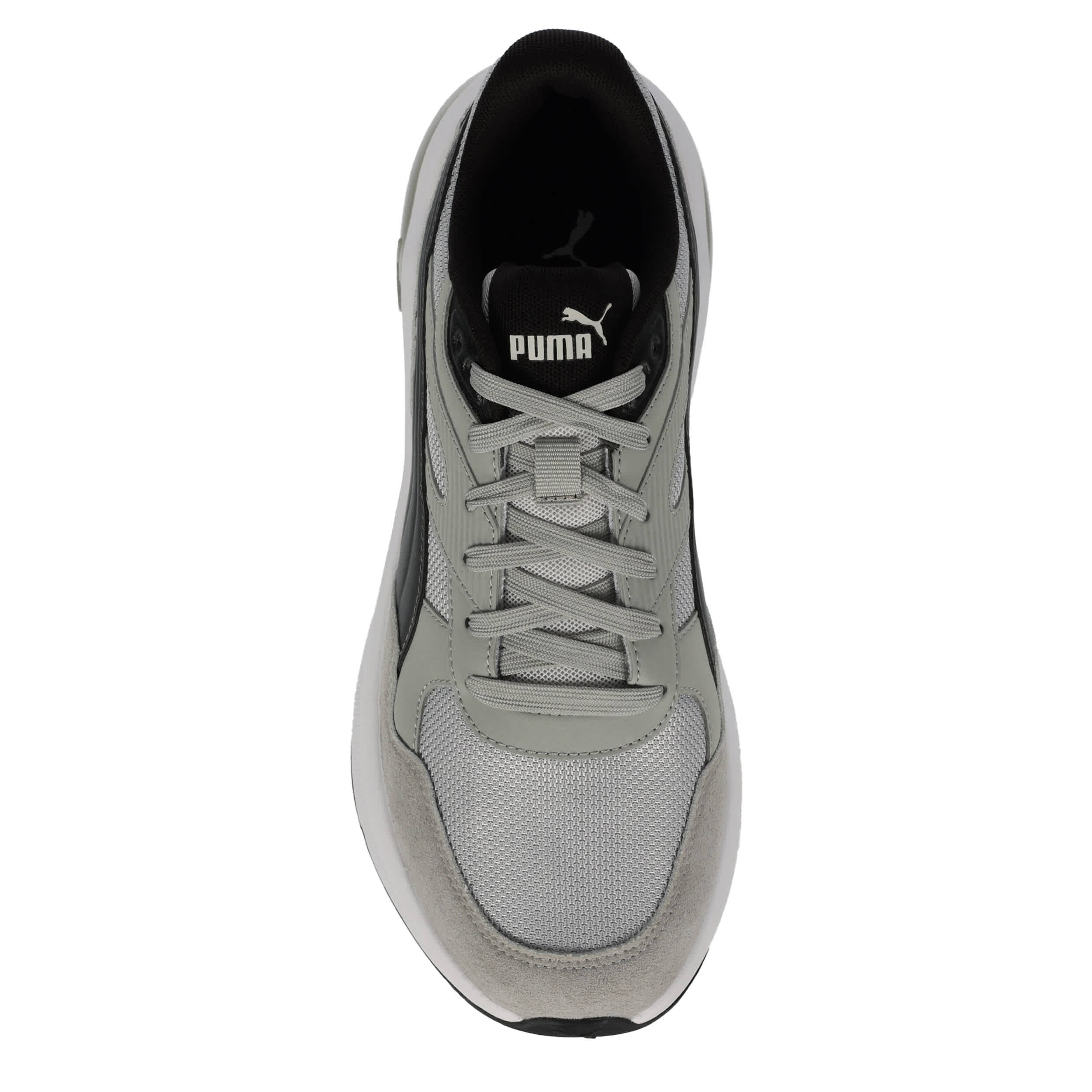 PUMA-MENS SEEKER RETRO SNEAKER-GREY & BLACK