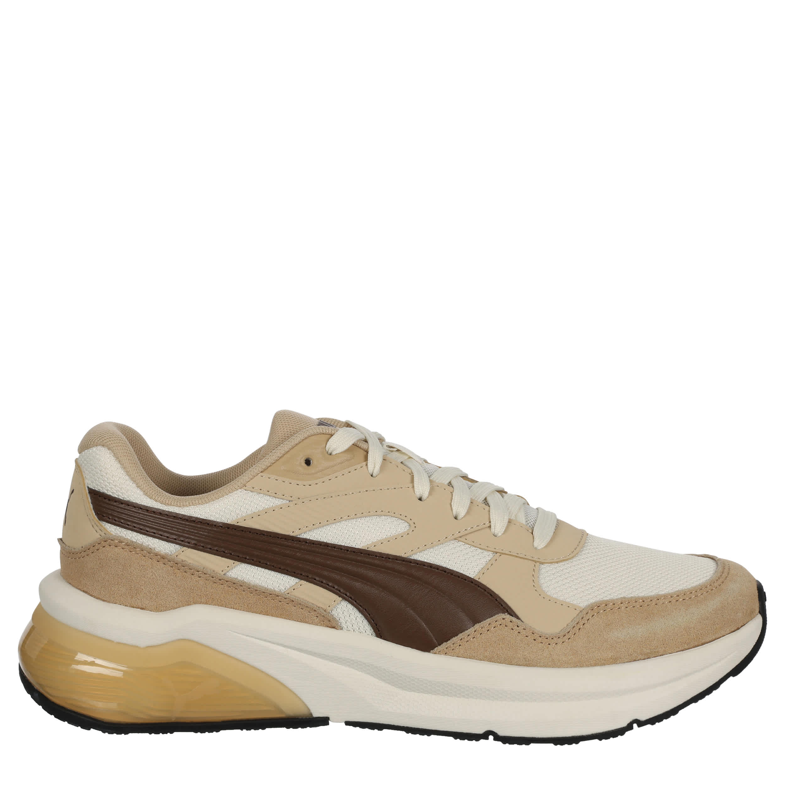 PUMA-MENS SEEKER RETRO SNEAKER-BROWN & BEIGE