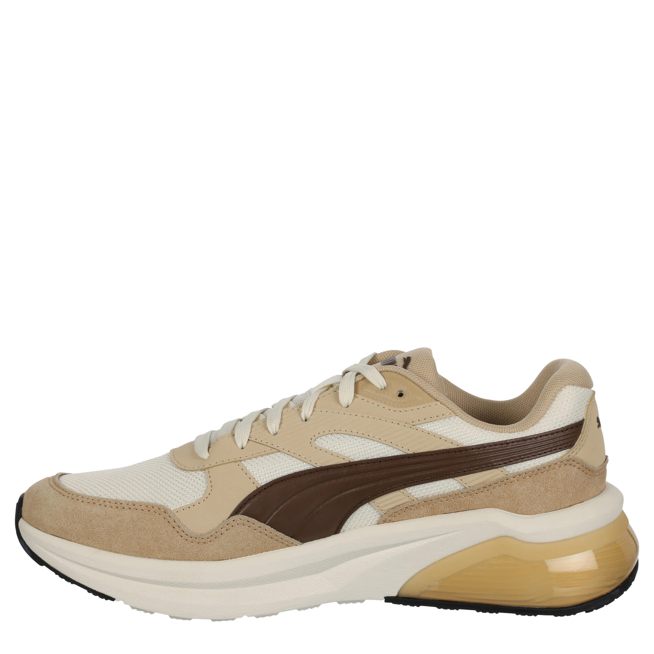 PUMA-MENS SEEKER RETRO SNEAKER-BROWN & BEIGE