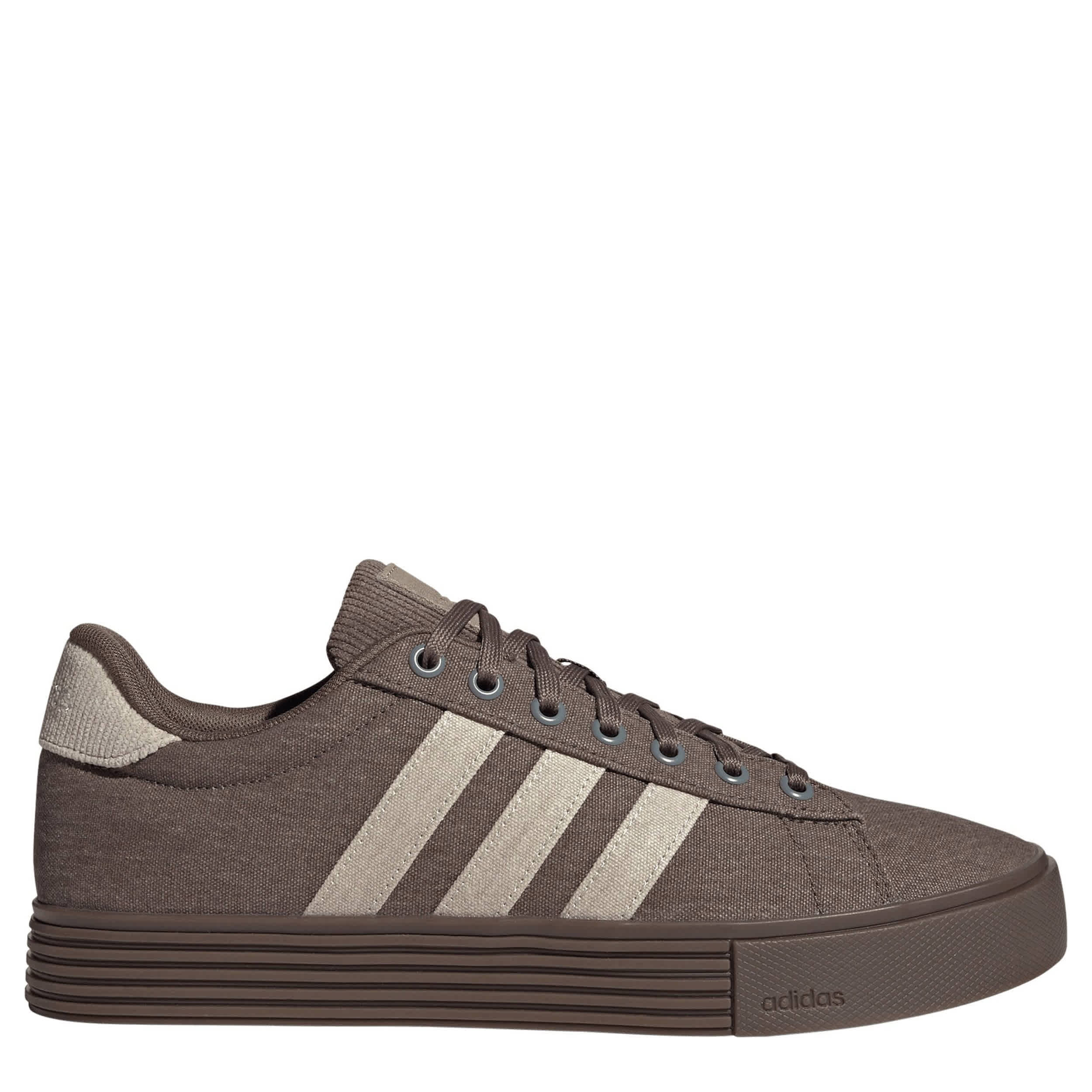 ADIDAS-MENS DAILY 4.0 SNEAKER-BROWN & TAN
