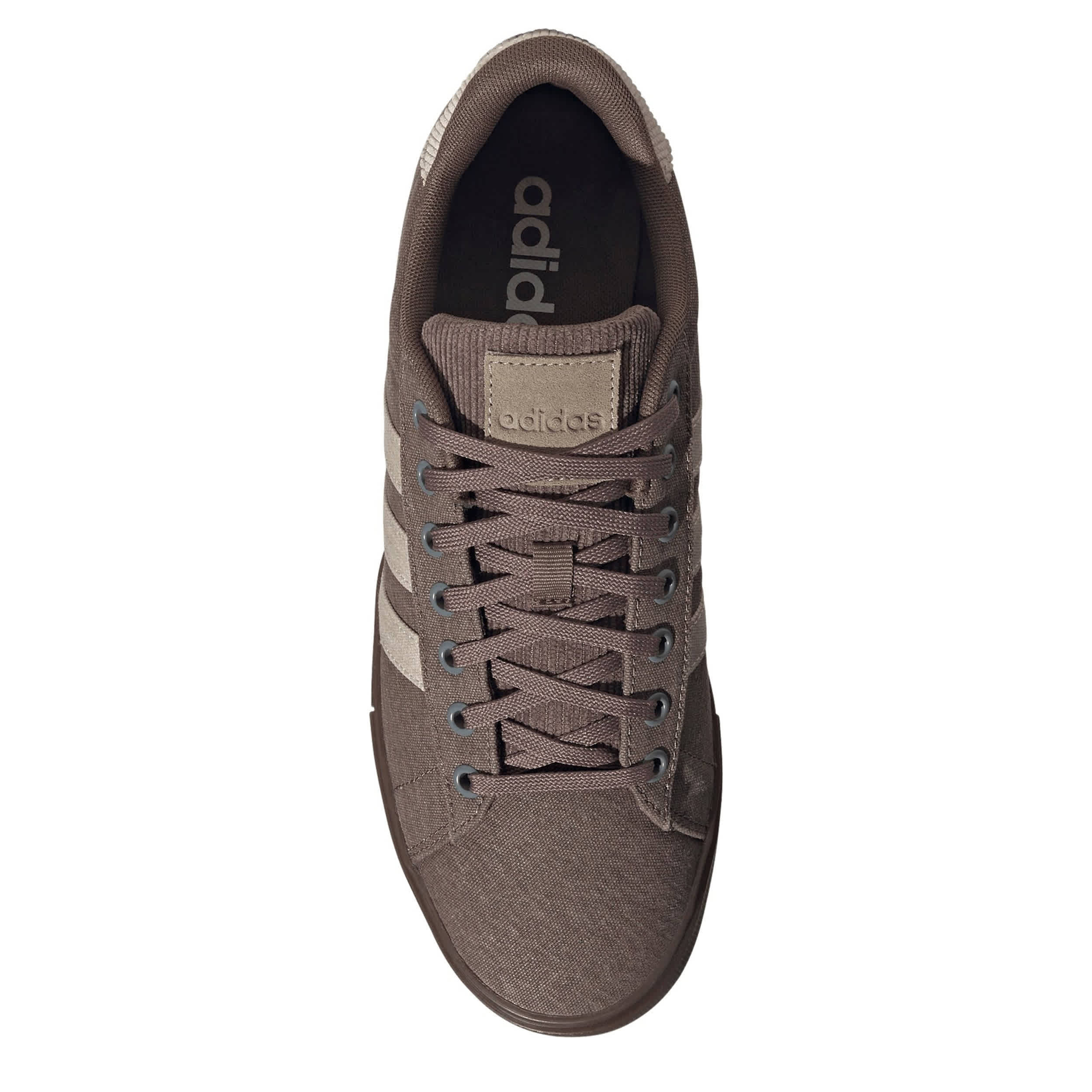 ADIDAS-MENS DAILY 4.0 SNEAKER-BROWN & TAN