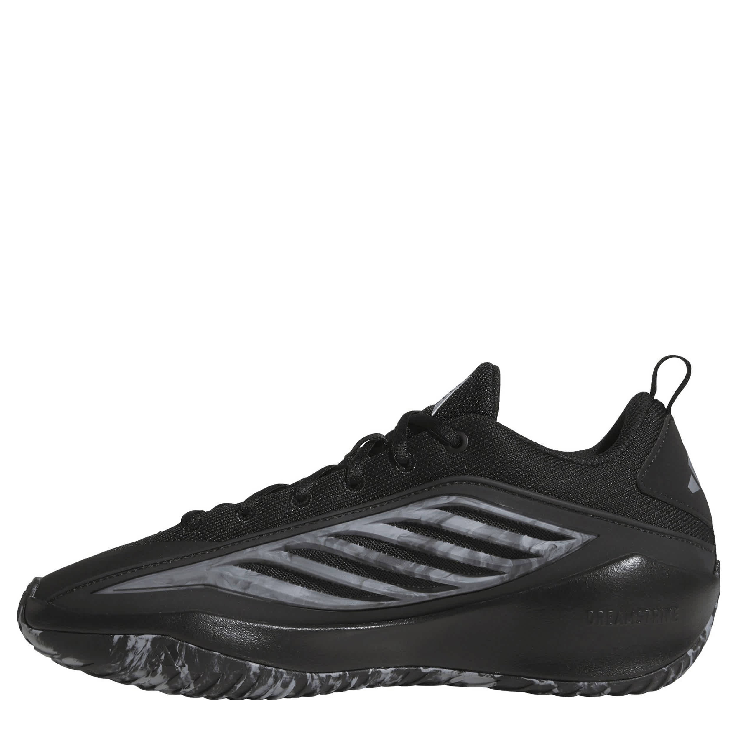ADIDAS-MENS BELIEVE THAT 1 BASKETBALL SHOE-BLACK & WHITE