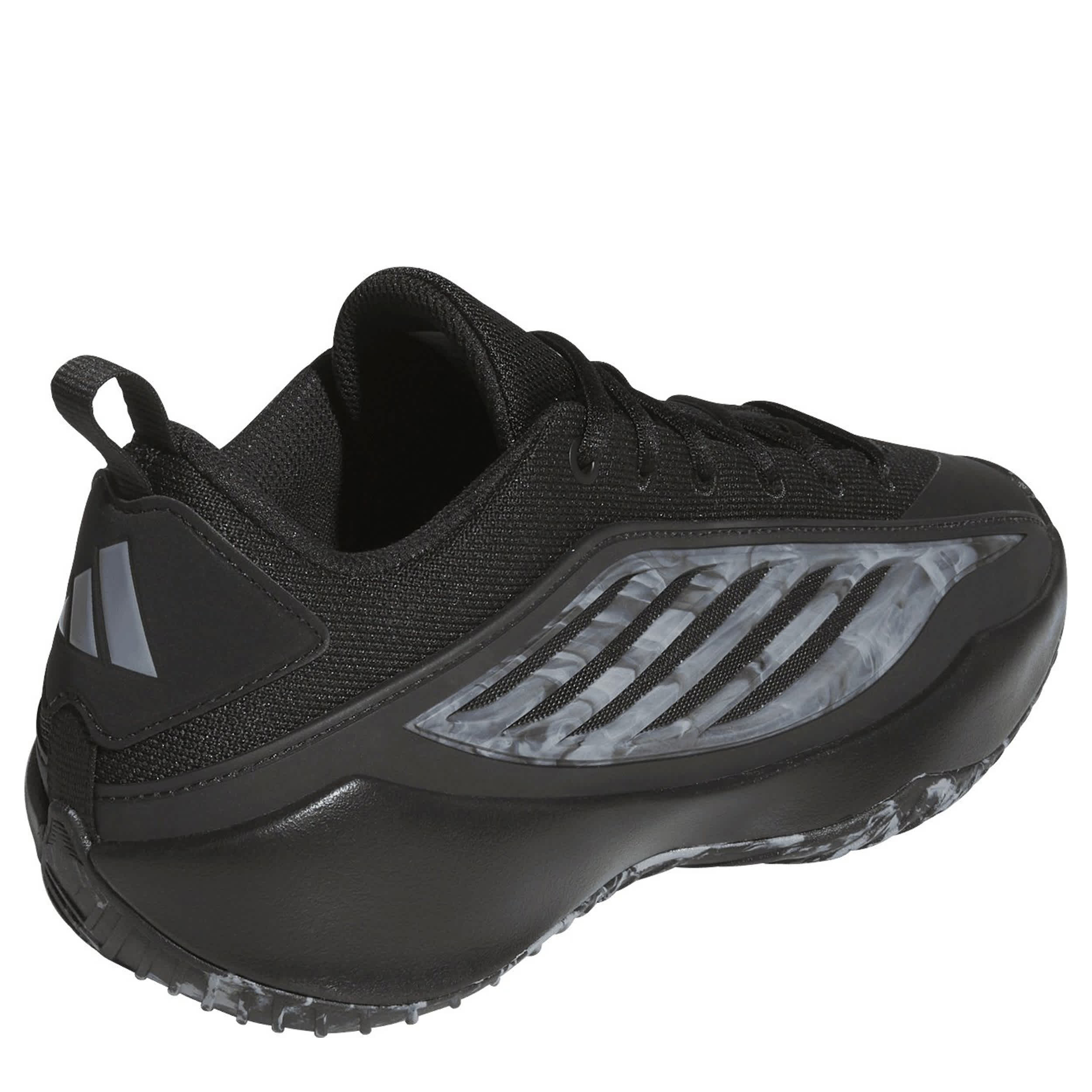 ADIDAS-MENS BELIEVE THAT 1 BASKETBALL SHOE-BLACK & WHITE