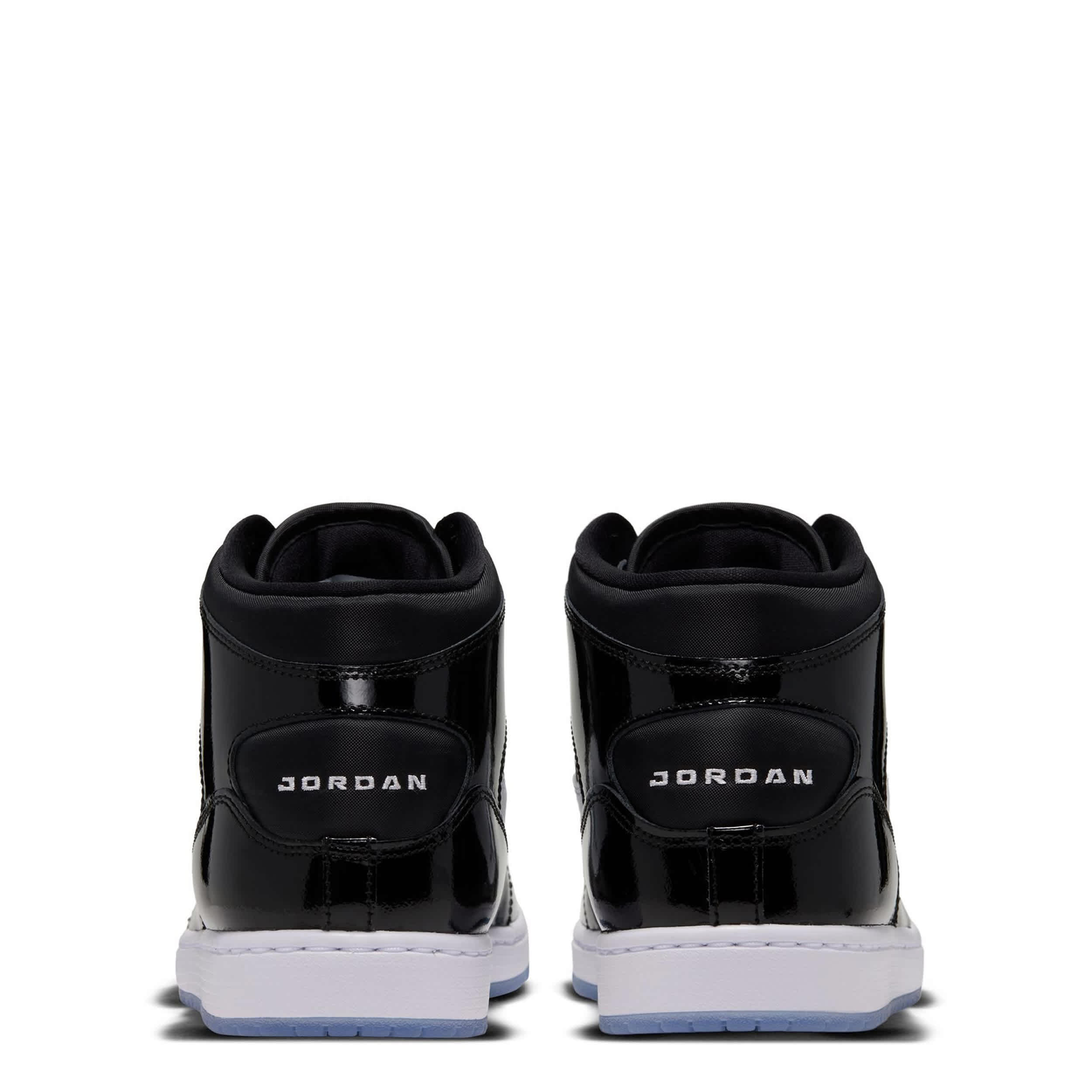 JORDAN-MENS COURT CONNECT MID SNEAKER-BLACK & BLUE