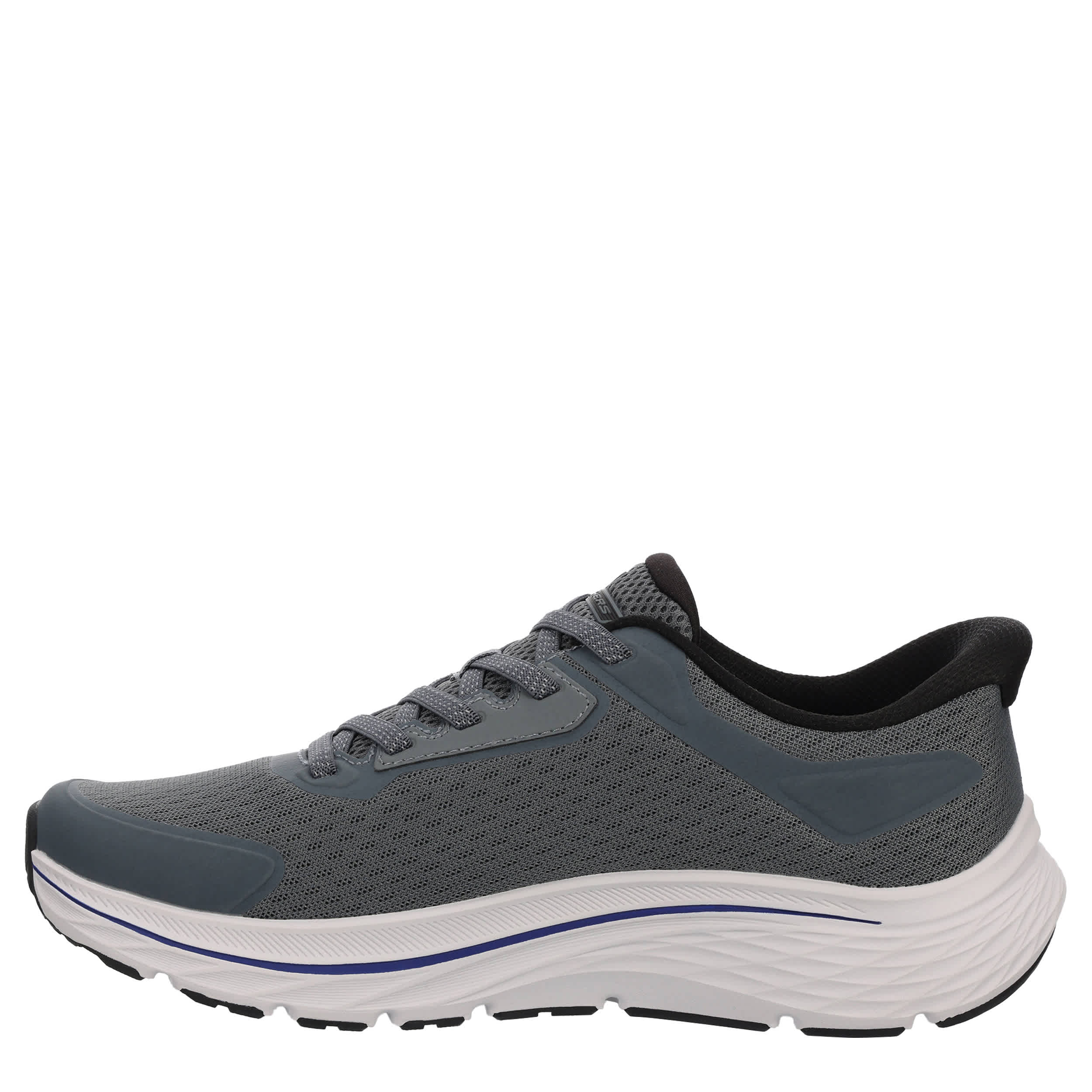 SKECHERS-MENS MENS SLIP IN: GO RUN CONSISTENT 3.0-GREY & BLUE