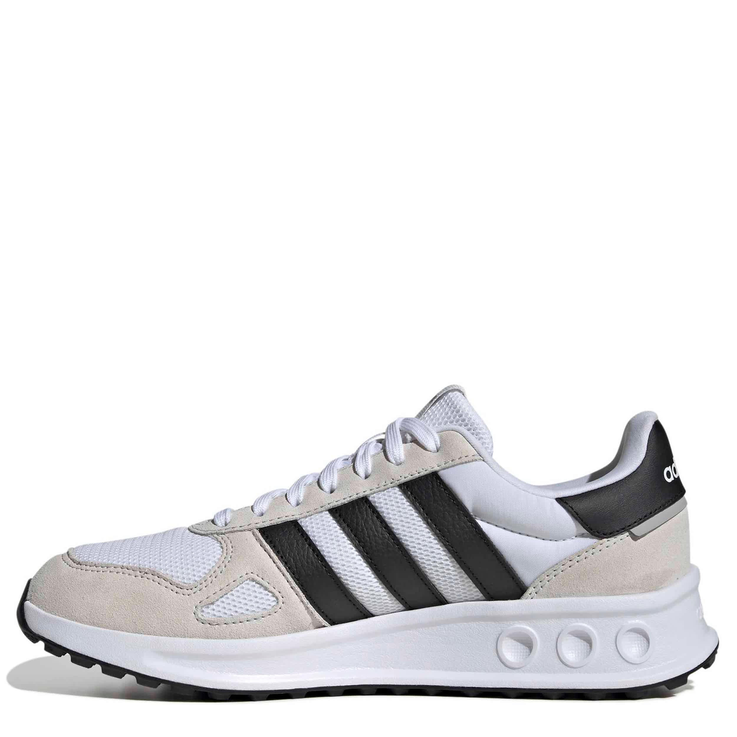 ADIDAS-MENS RUN 84 SNEAKER-WHITE & BLACK