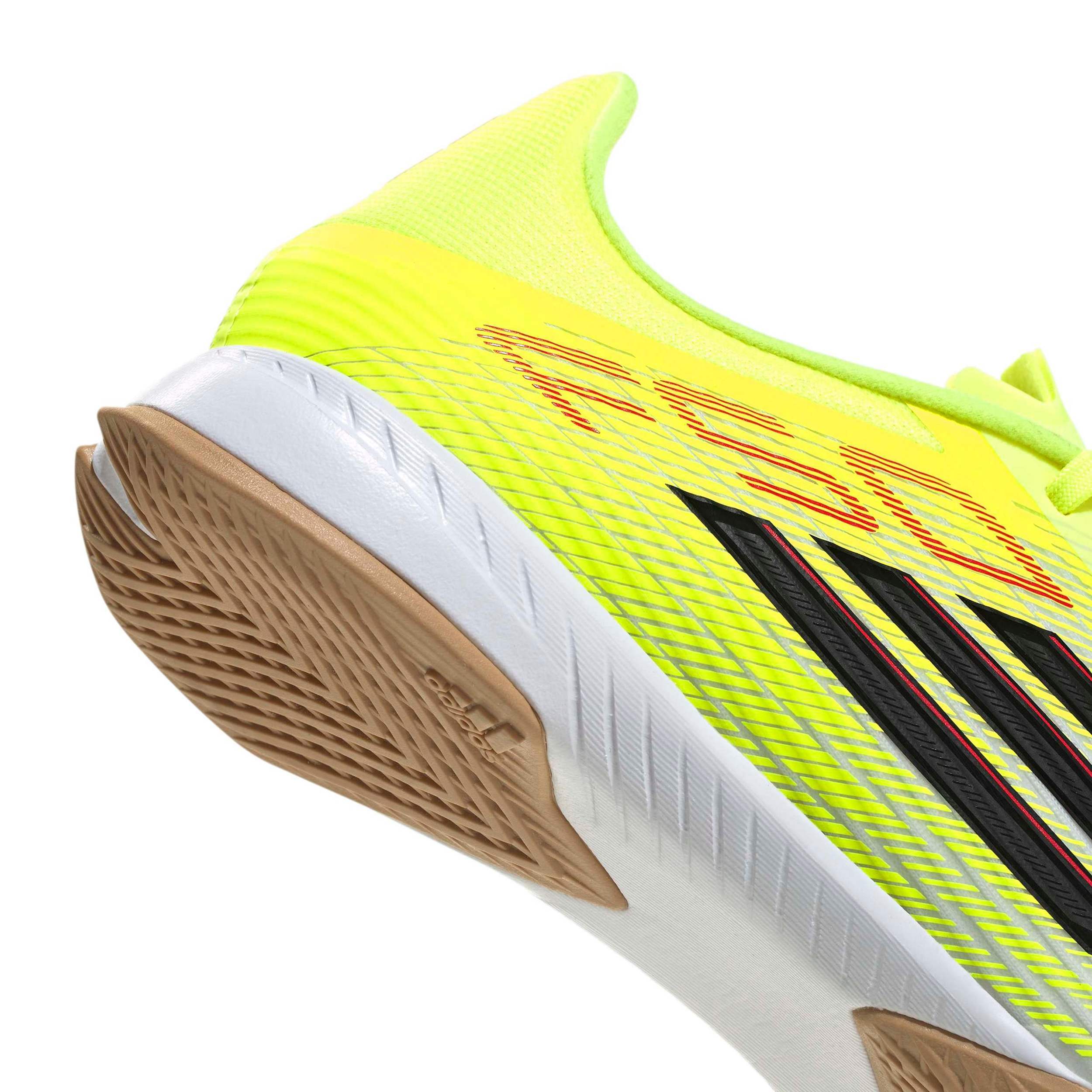 ADIDAS-UNISEX F50 LEAGUE INDOOR SOCCER SHOES-YELLOW & BLACK